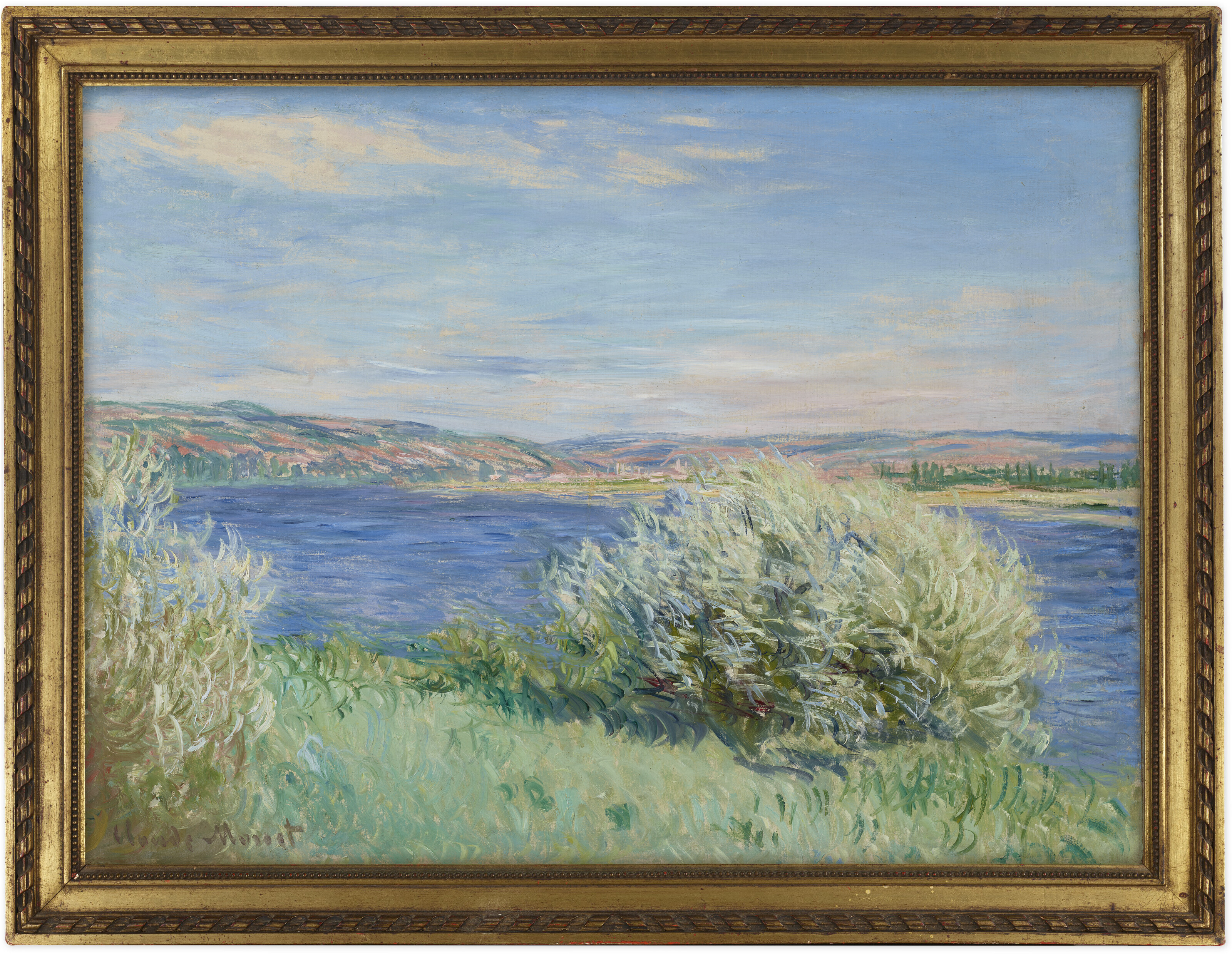 Claude Monet — Берега Сены- пре-де-Ветей, изображение 2