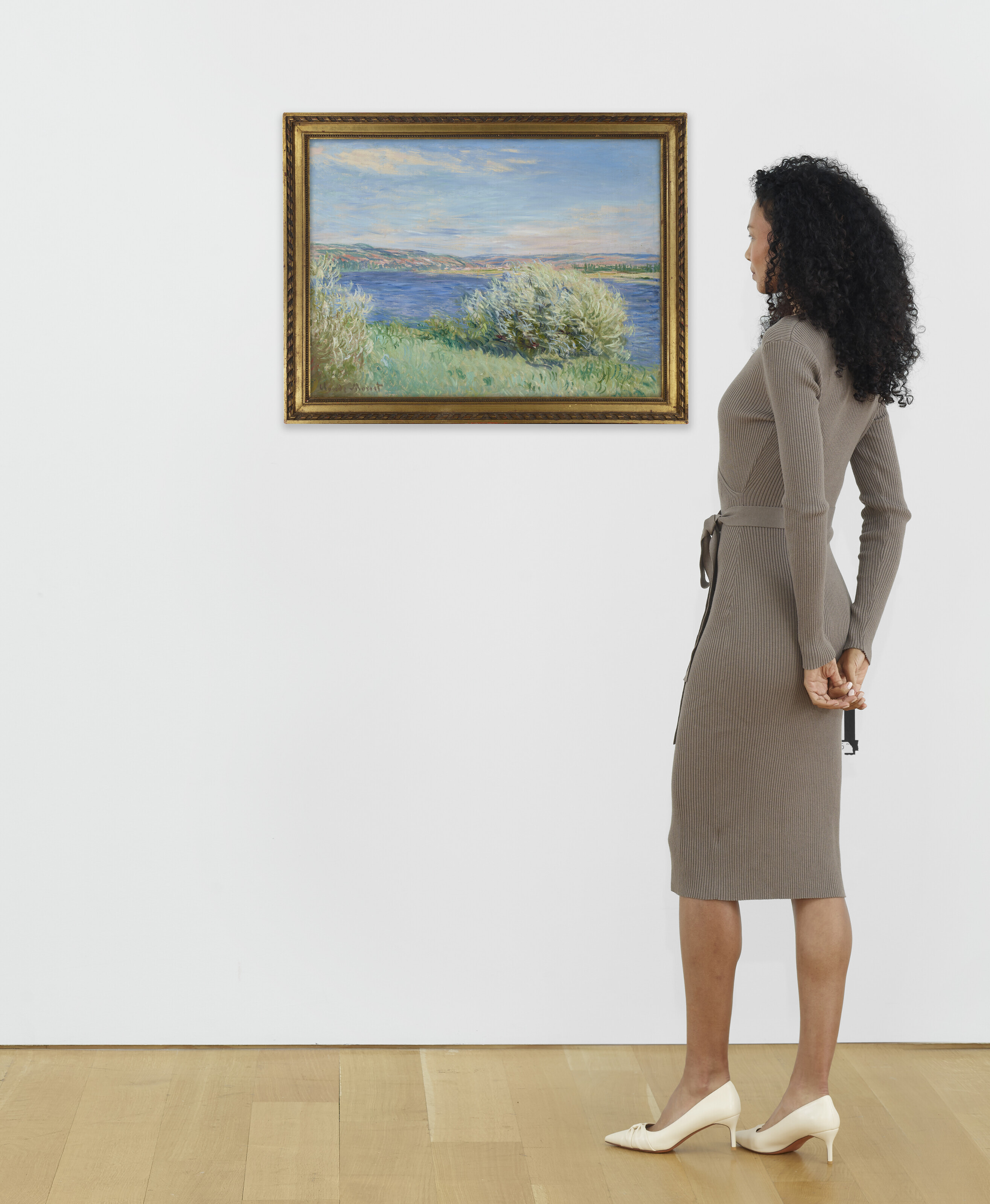Claude Monet — Берега Сены- пре-де-Ветей, изображение 4