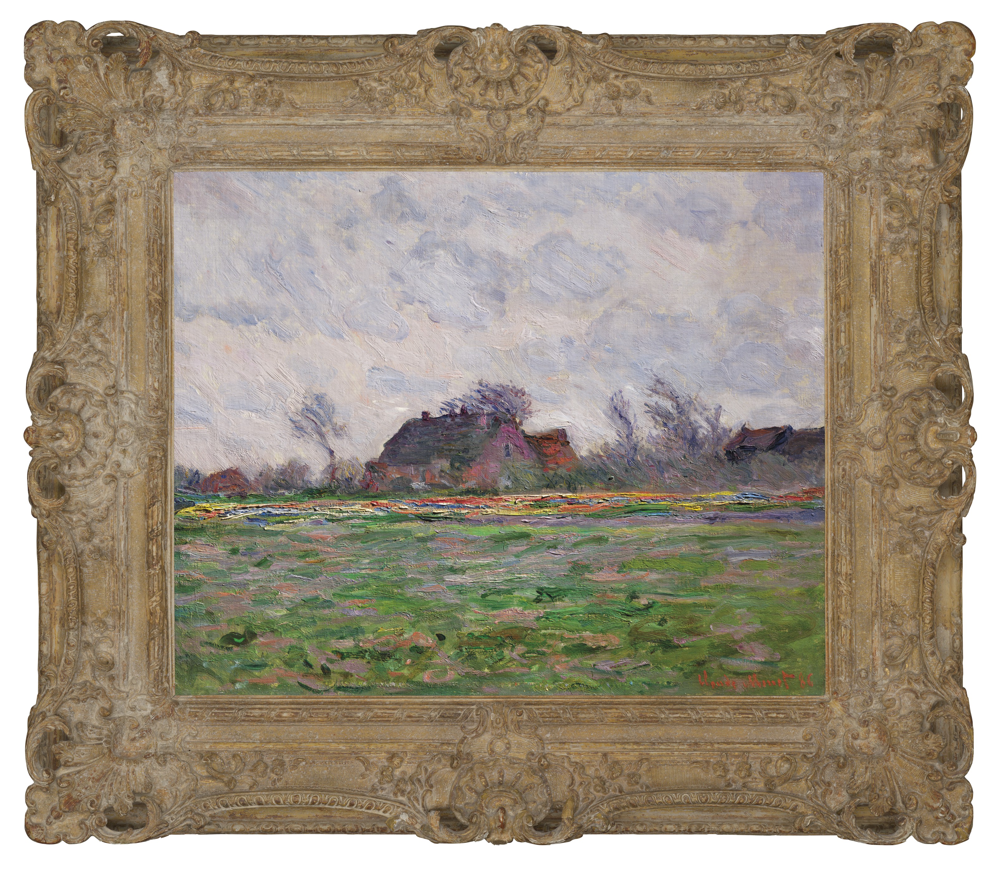 Claude Monet — Тюльпанное поле при Лейде, изображение 2