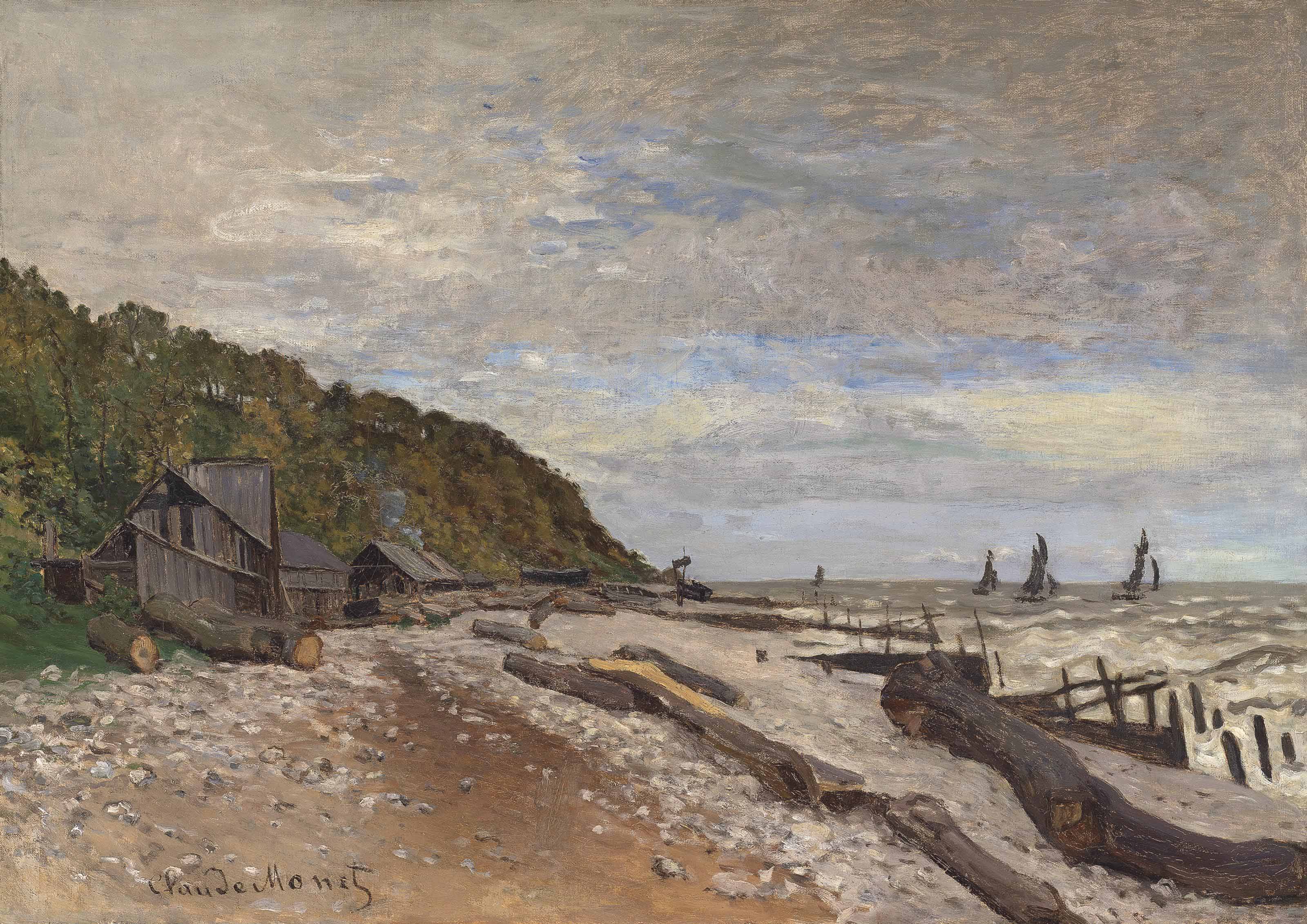 Claude Monet — Дворец малых мореплавателей, пре-де-Онфлер
