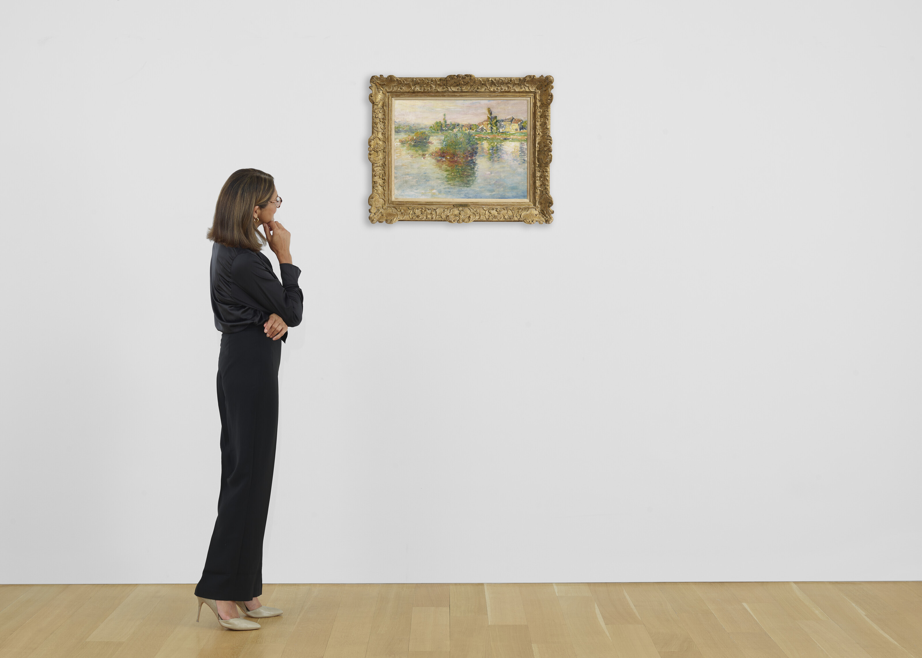 Claude Monet — Набережная Сены в Лавакуре, изображение 4