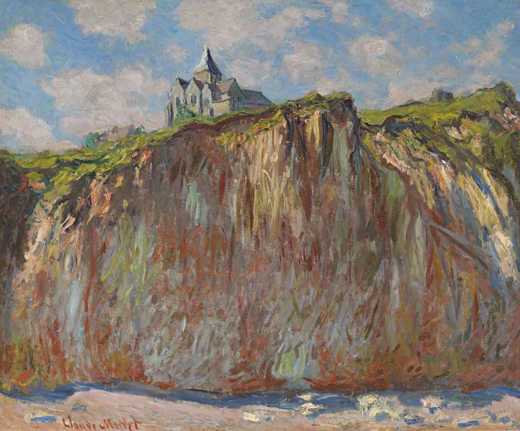 Claude Monet — Церковь Варенжевиля, лучший утренник