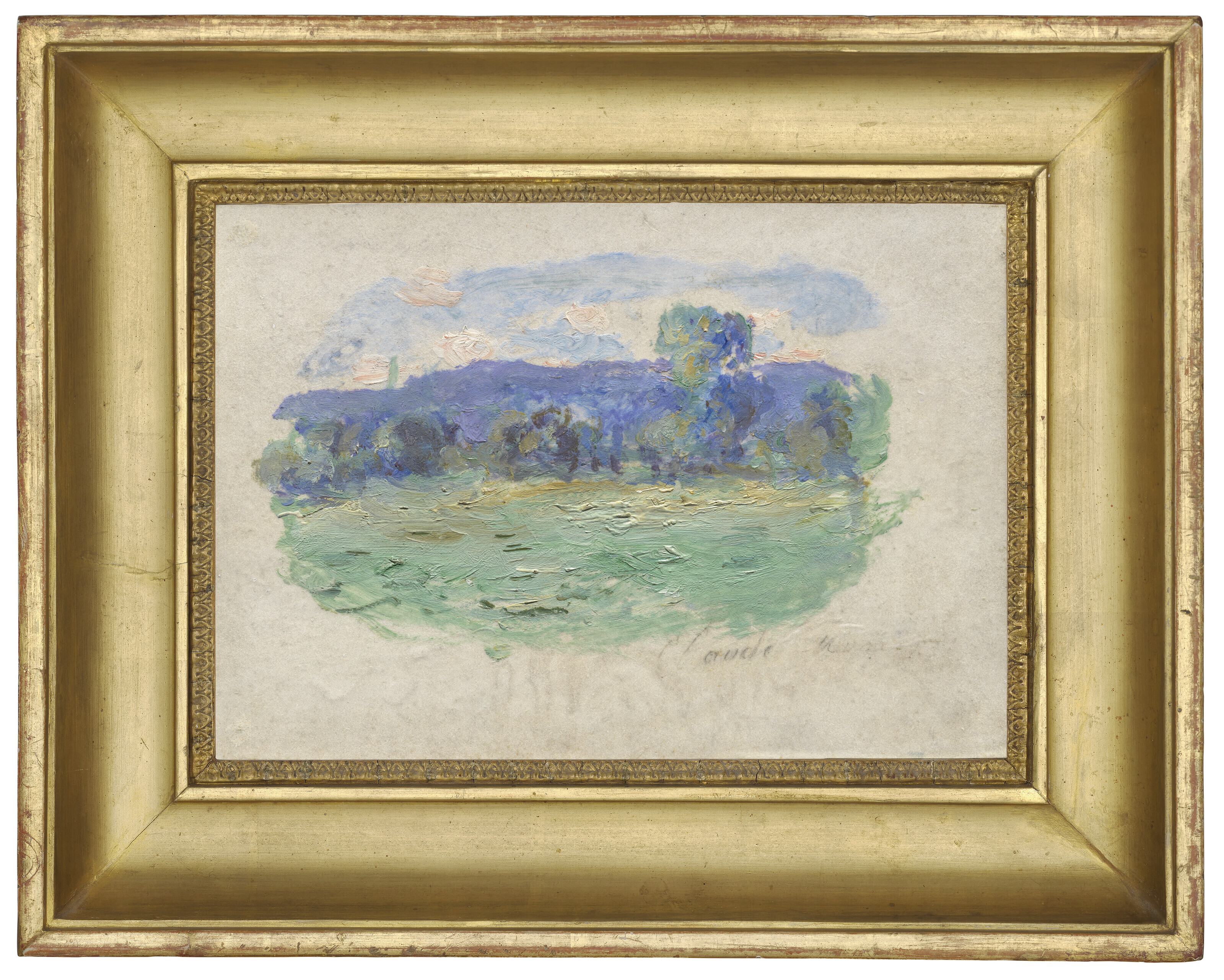 Claude Monet — Набережная Сены в Порт-Вильезе, изображение 2
