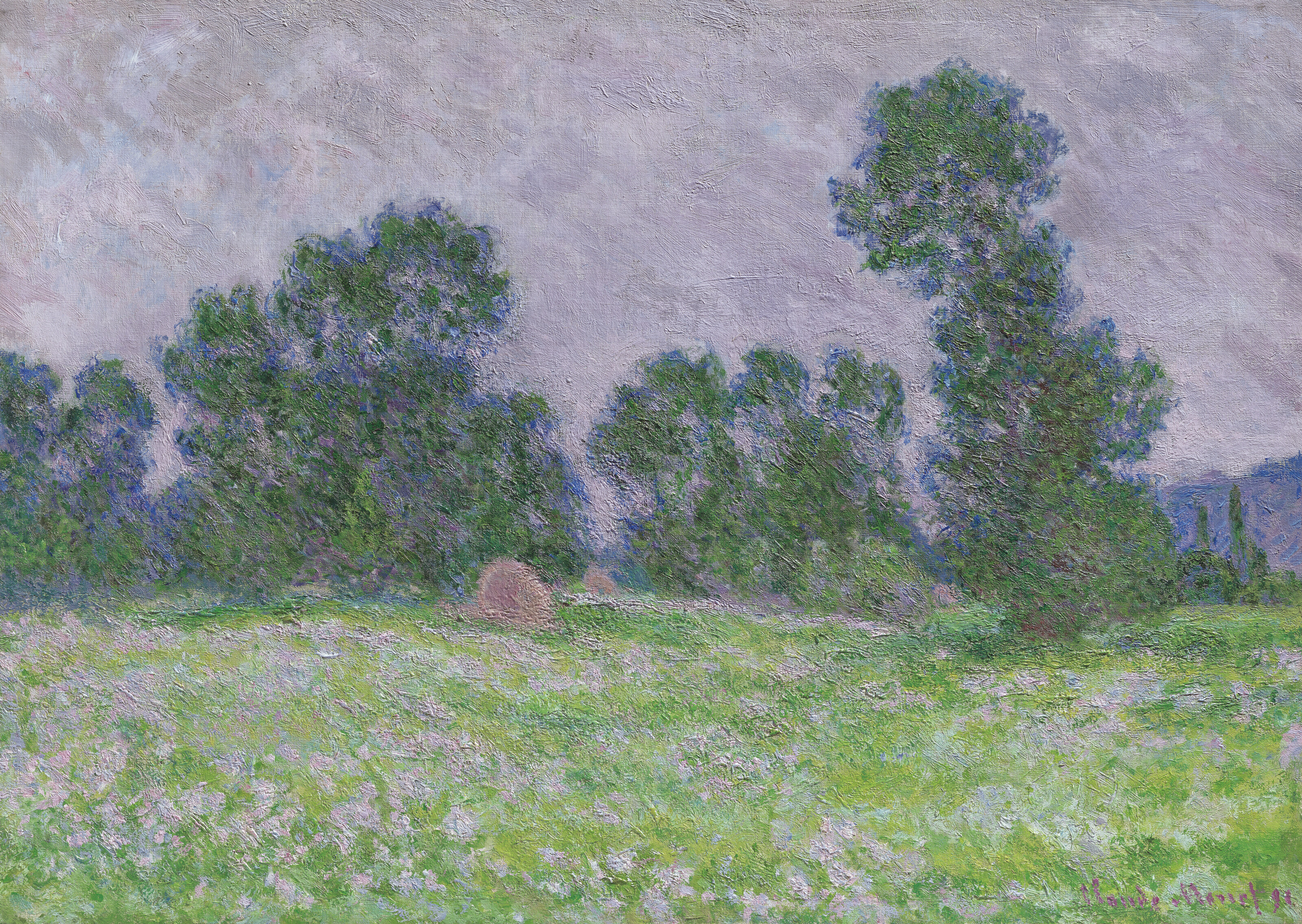 Claude Monet — Цветочные прерии Живерни