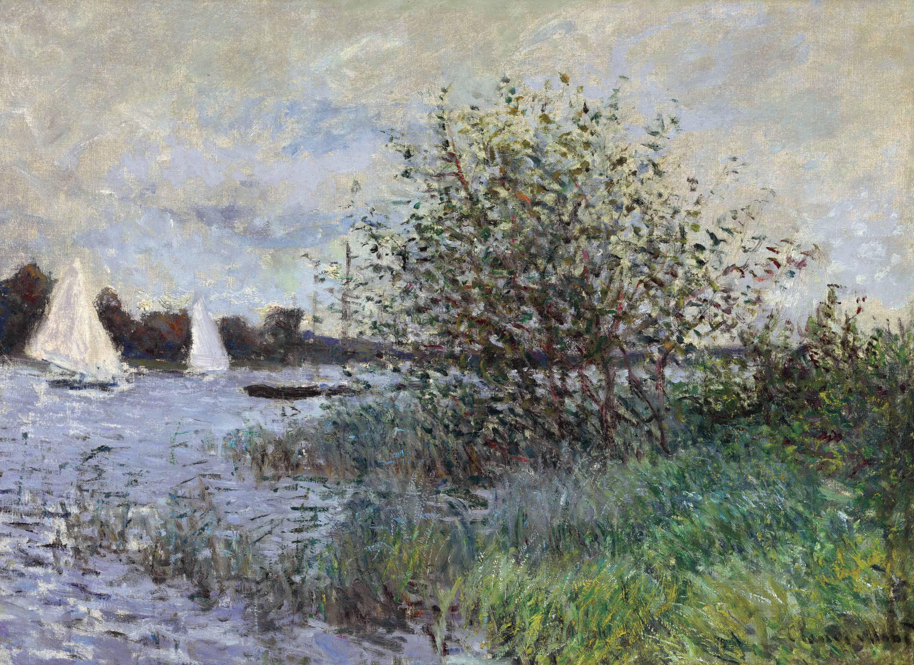 Claude Monet — Границы Сены в Аржантейле