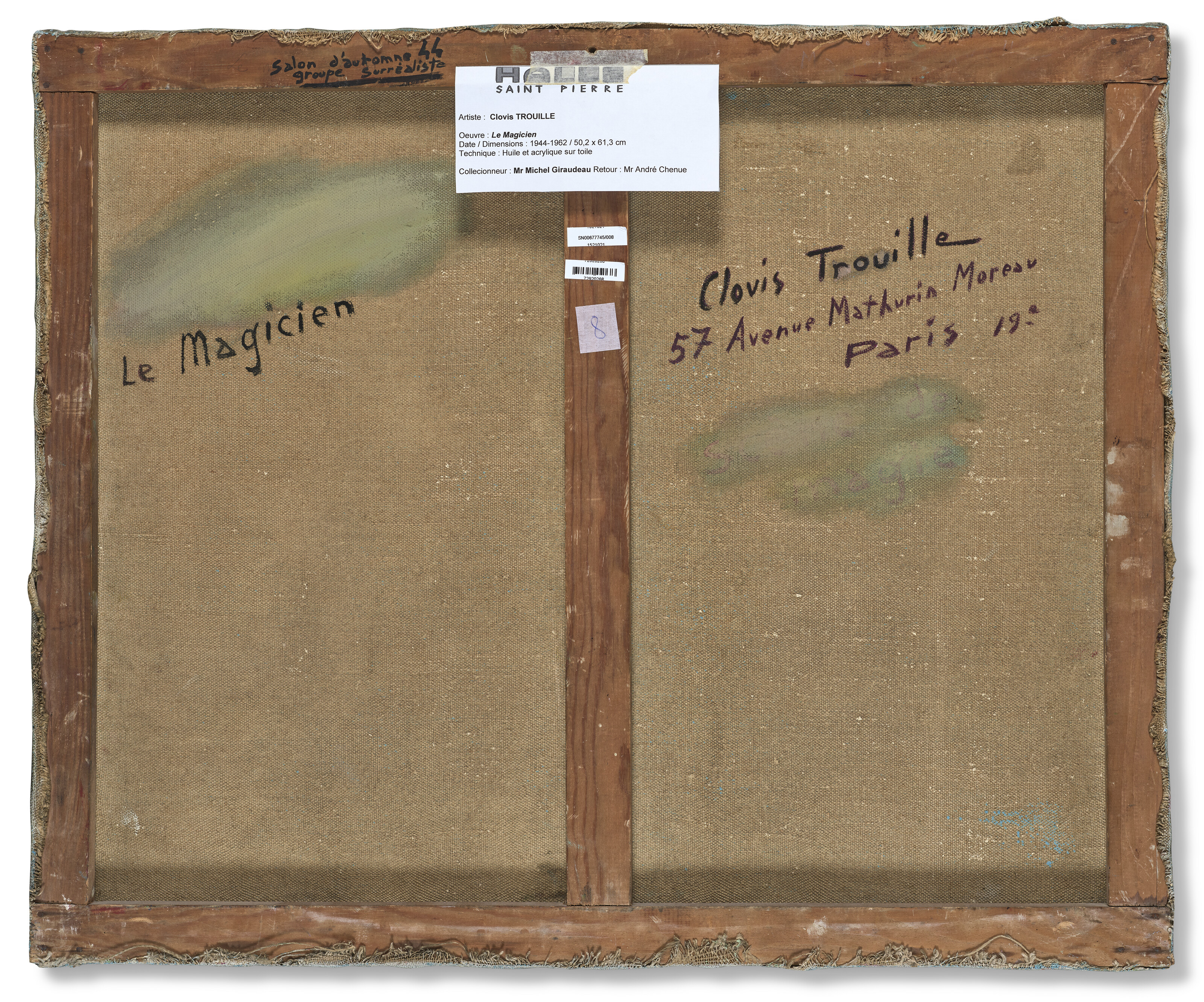 Clovis Trouille — Магия мира, магия Волшебства 1944 года, Магия волшебства 1960 года., изображение 5