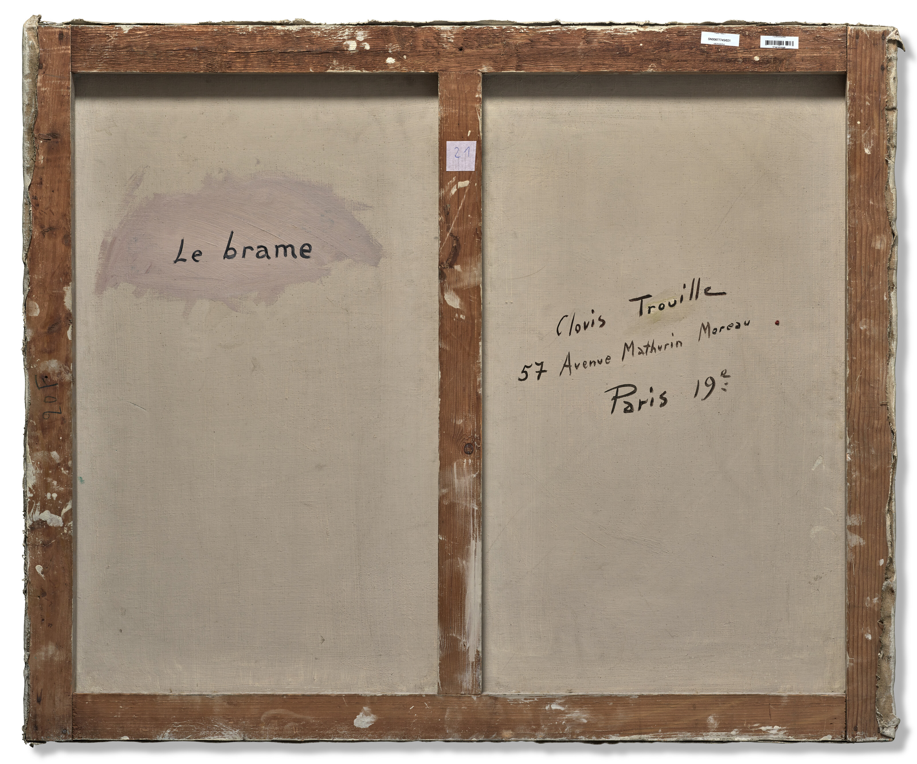 Clovis Trouille — Ле Браме из «Истории тайны» в версии Ле Браме 1-й серии - Сувениры, изображение 4