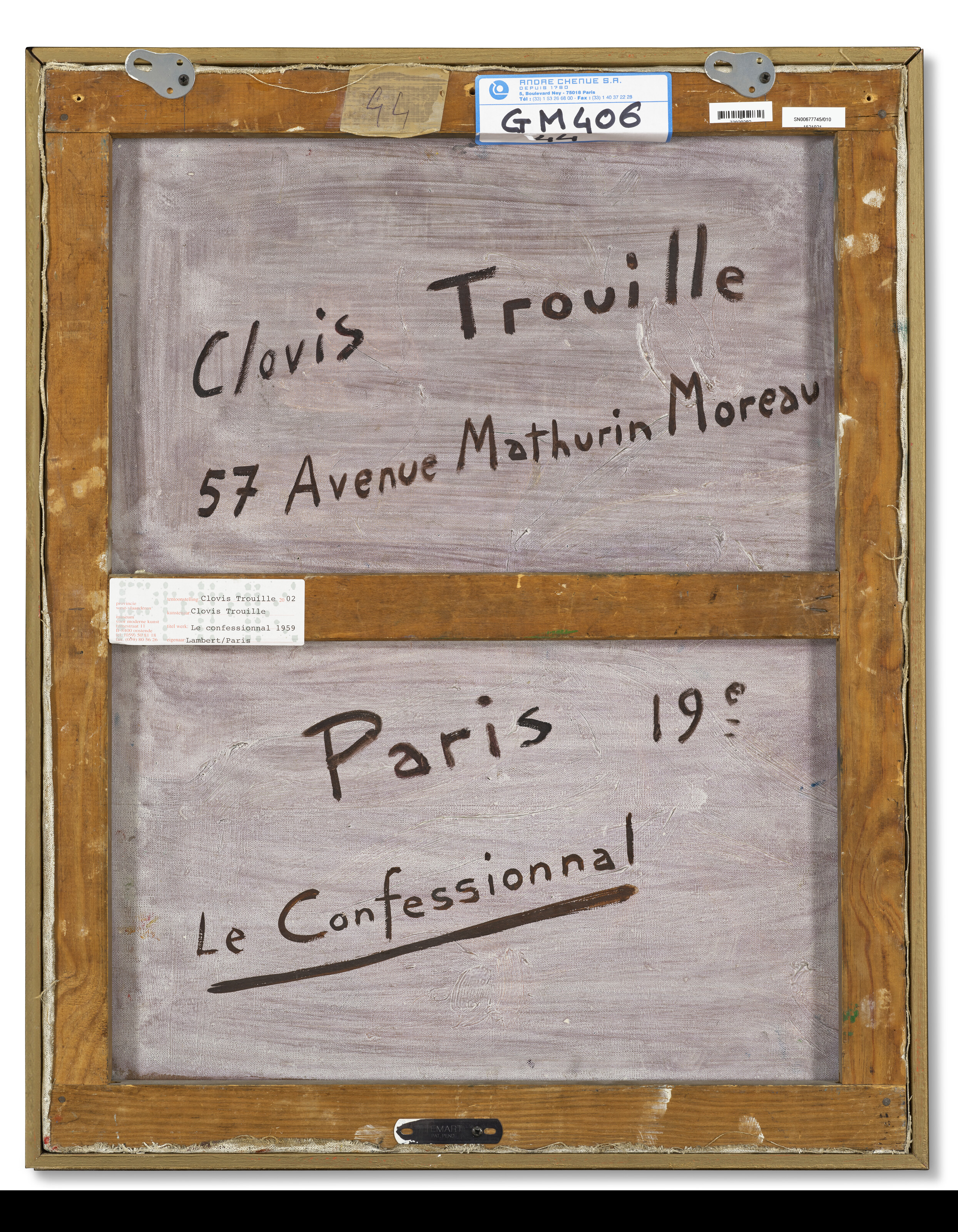 Clovis Trouille — Исповедальный, изображение 3