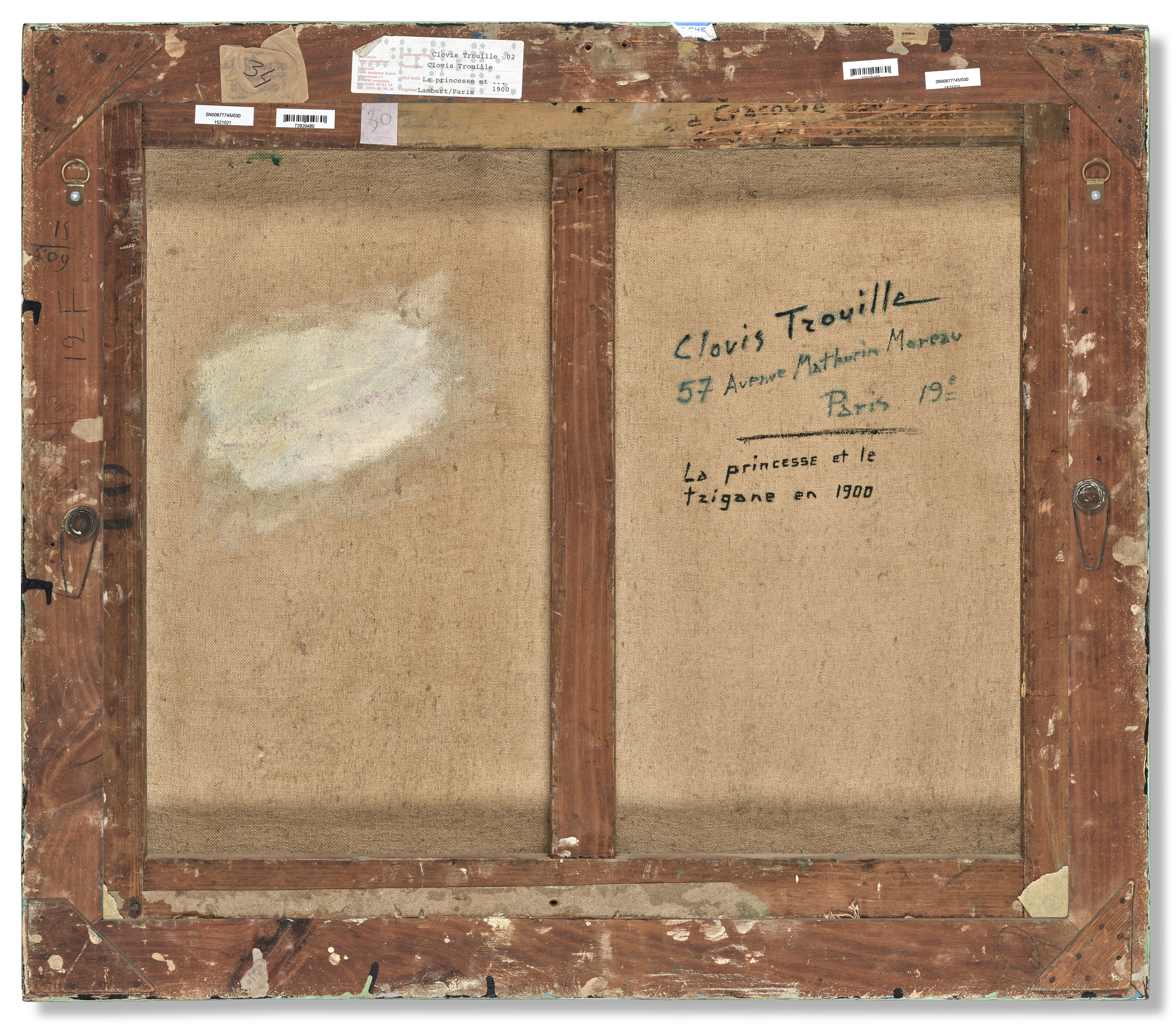 Clovis Trouille — Принцесса и цыганка в 1900 году в Кракове, Прекрасная эпоха для принцессы в 1900 году, изображение 4