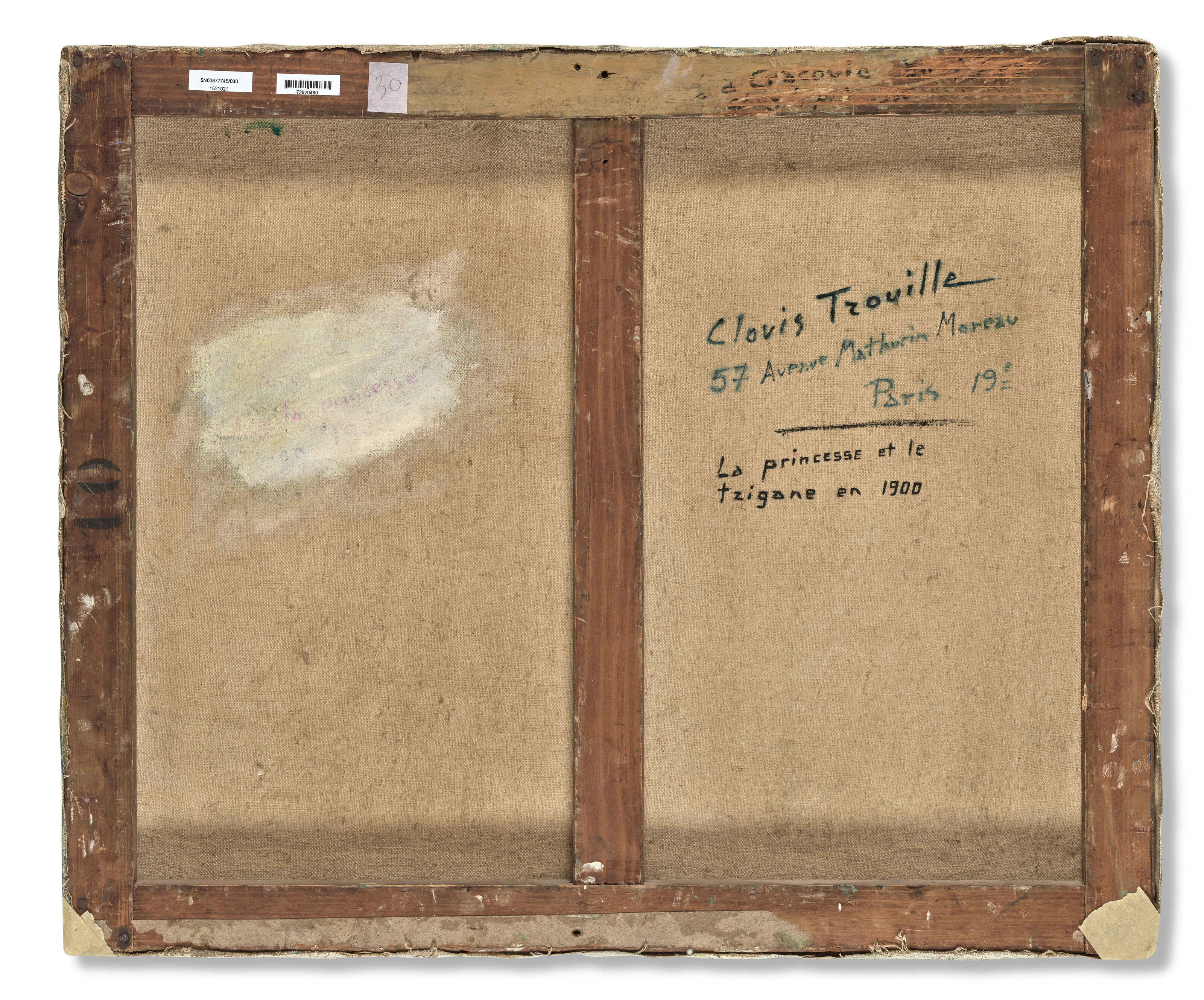 Clovis Trouille — Принцесса и цыганка в 1900 году в Кракове, Прекрасная эпоха для принцессы в 1900 году, изображение 5