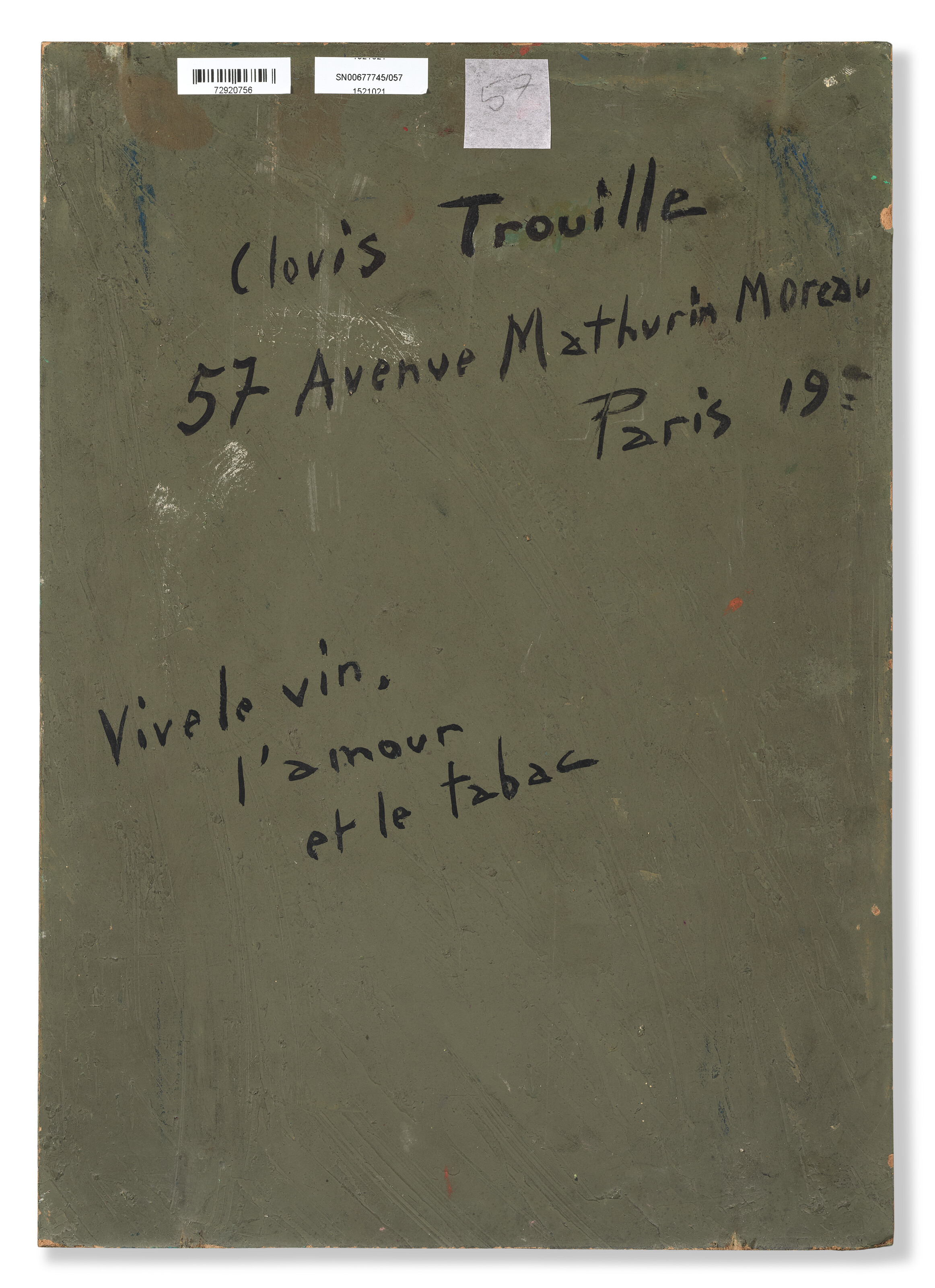 Clovis Trouille — Да здравствует вино, любовь и табак, изображение 5