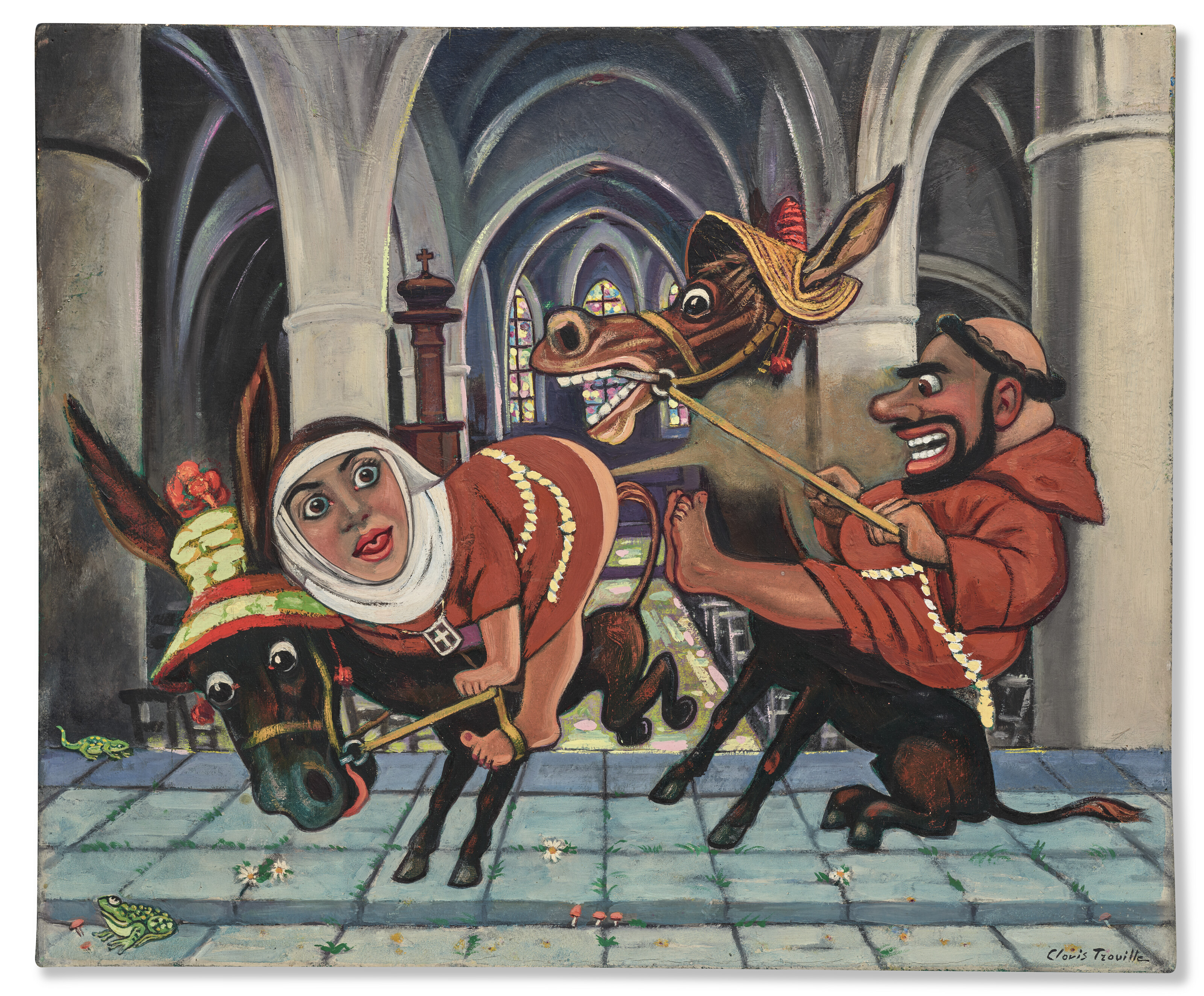Clovis Trouille — Канонизированный вуайерист, изображение 3