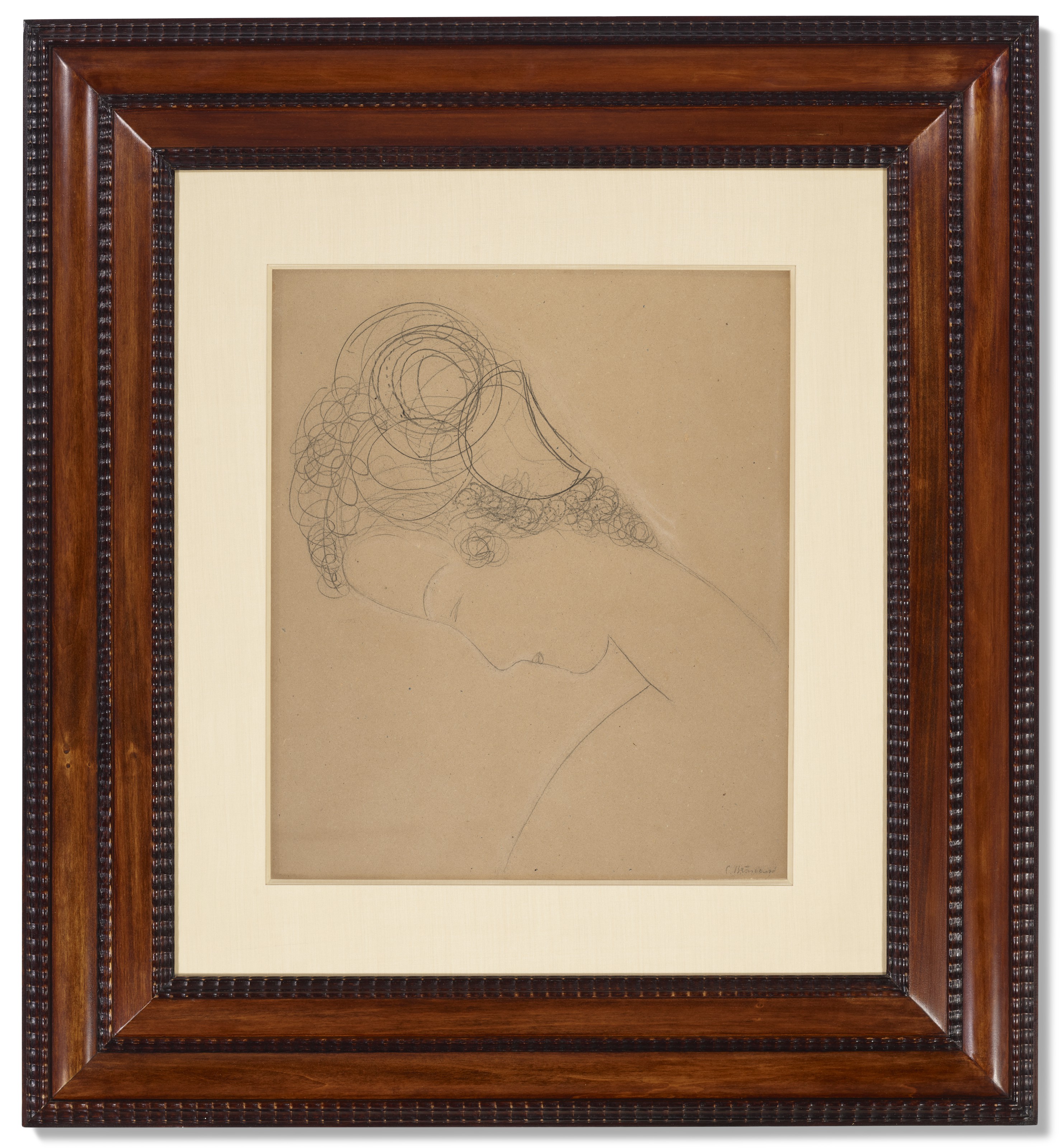 Constantin Brancusi — Профиль женщины в шиньоне, изображение 2