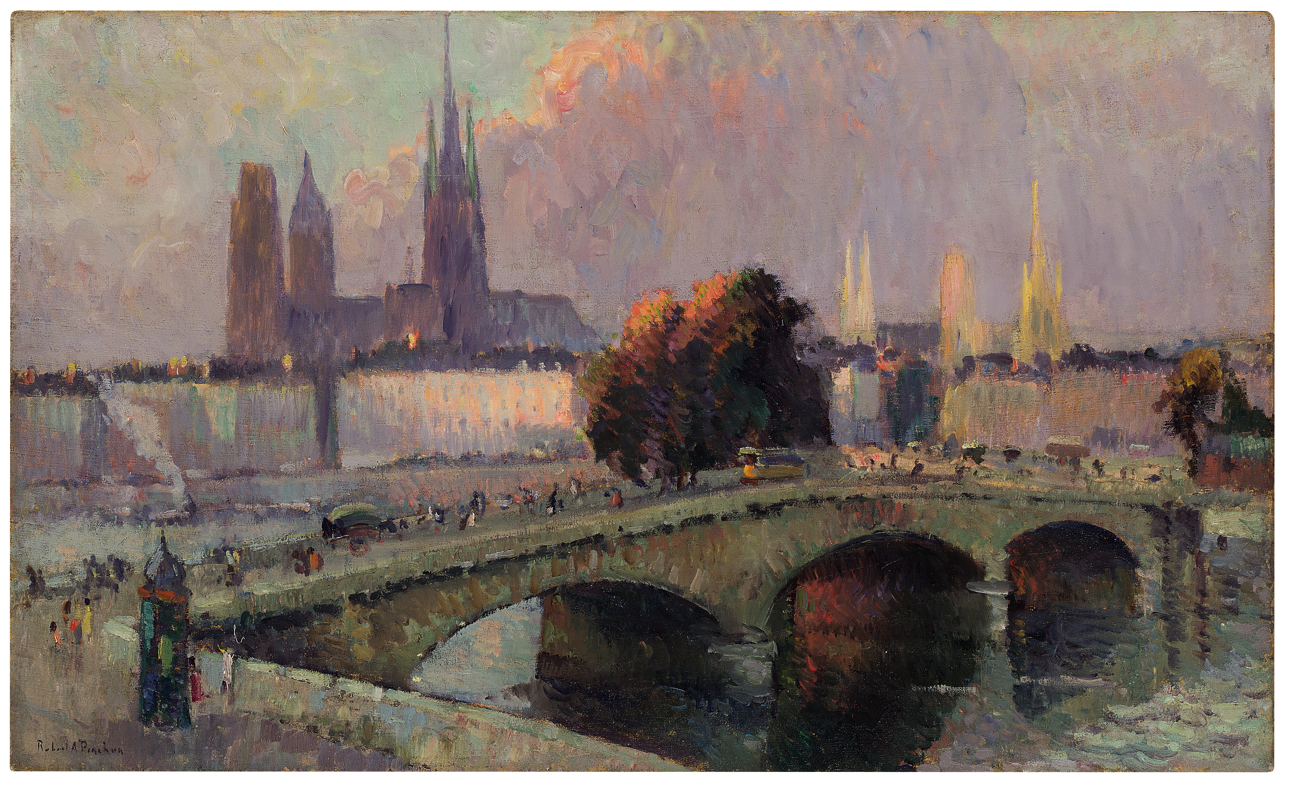 Corneille — Руанский мост Корнеля