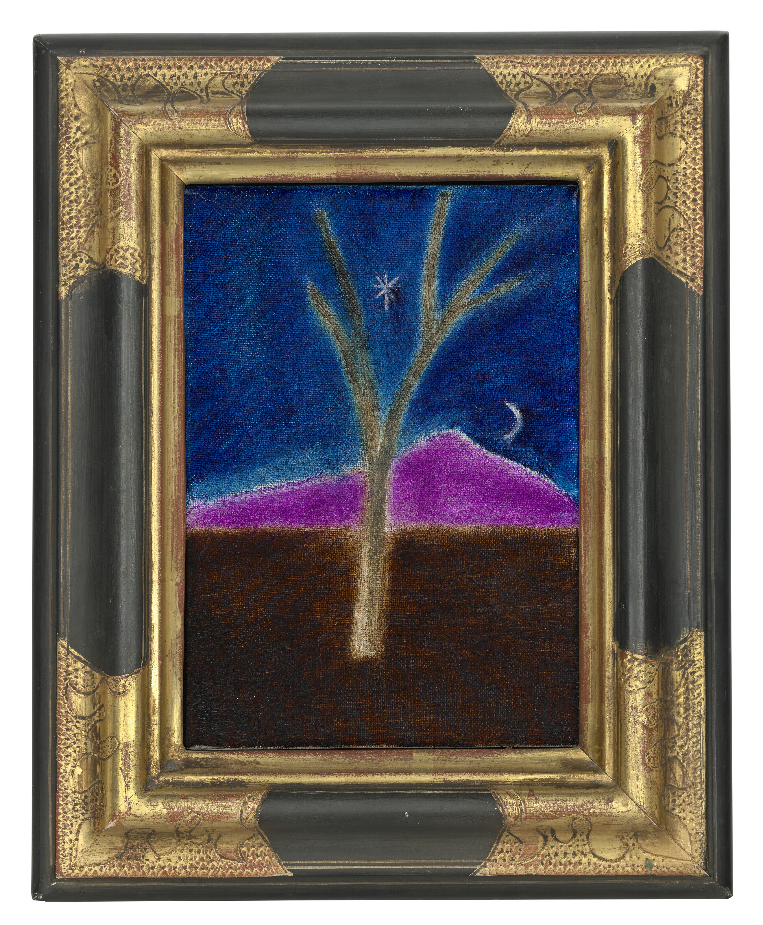 Craigie Aitchison — Дерево, Звезда и Луна, изображение 2