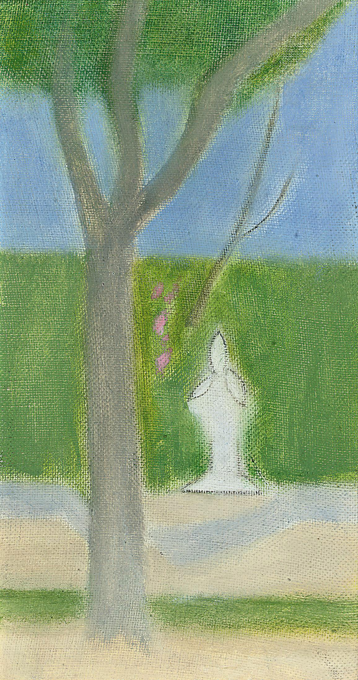 Craigie Aitchison — Сад эль-Ретиро, Мадрид