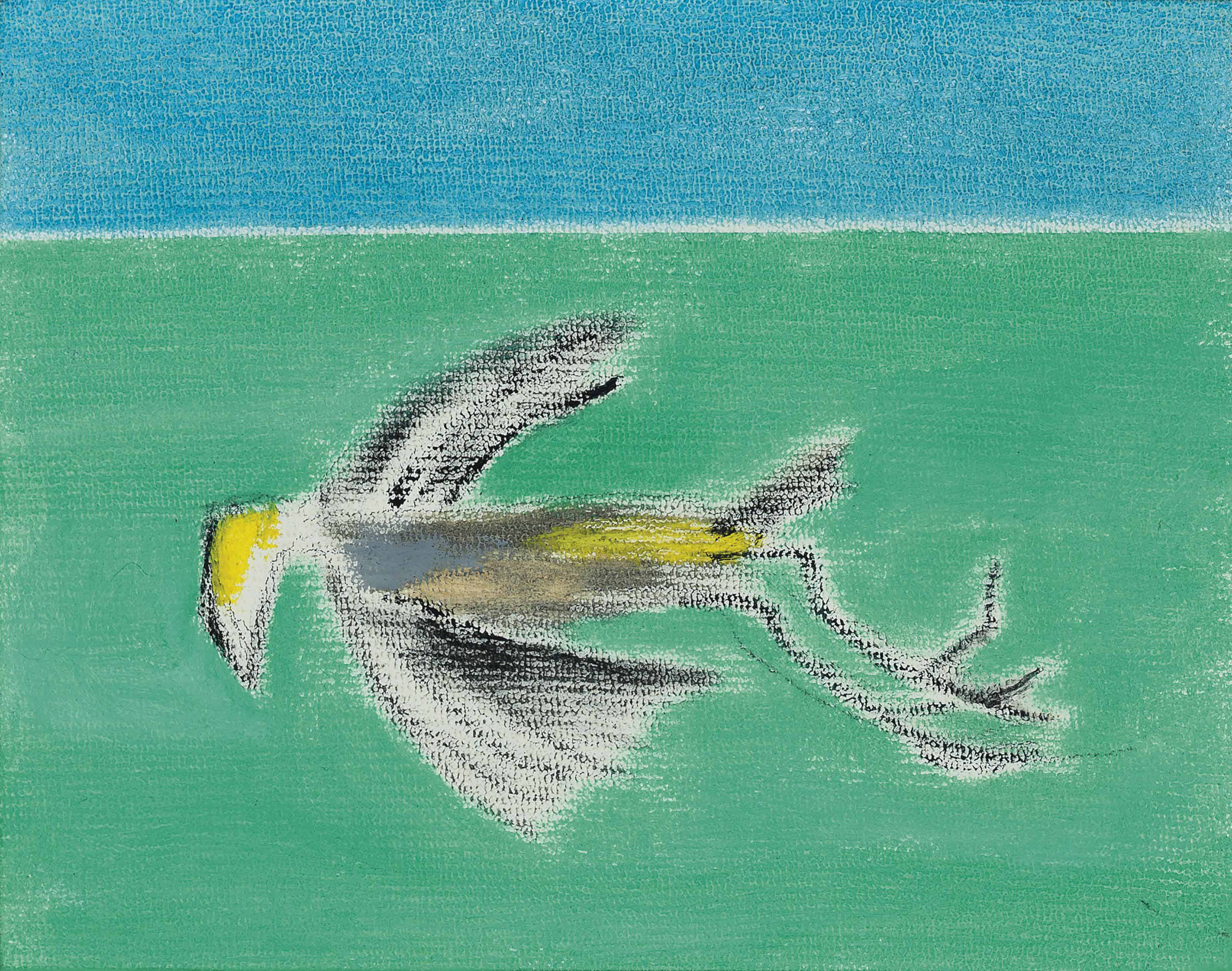 Craigie Aitchison — Мертвая птица II
