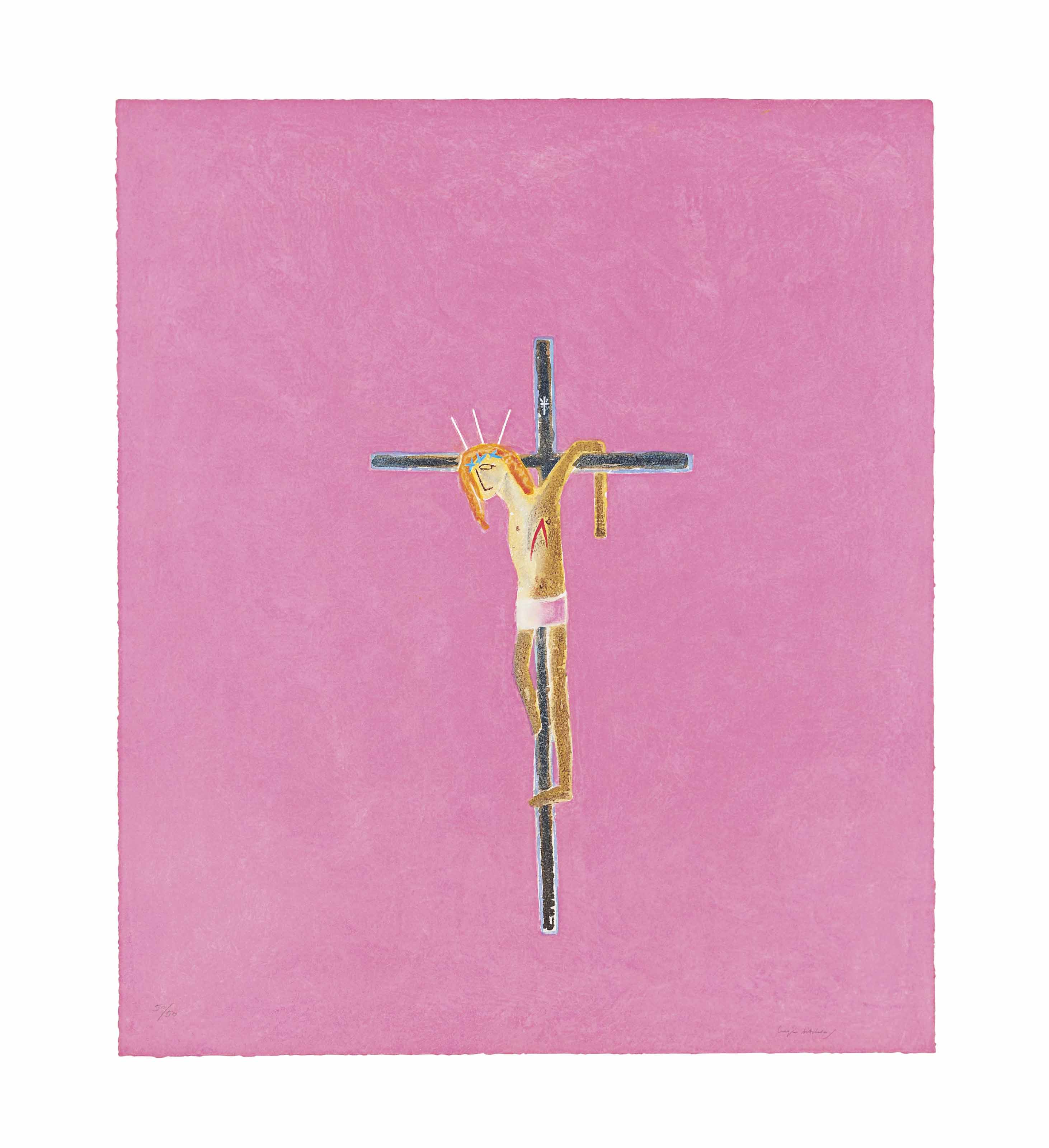 Craigie Aitchison — Распятие