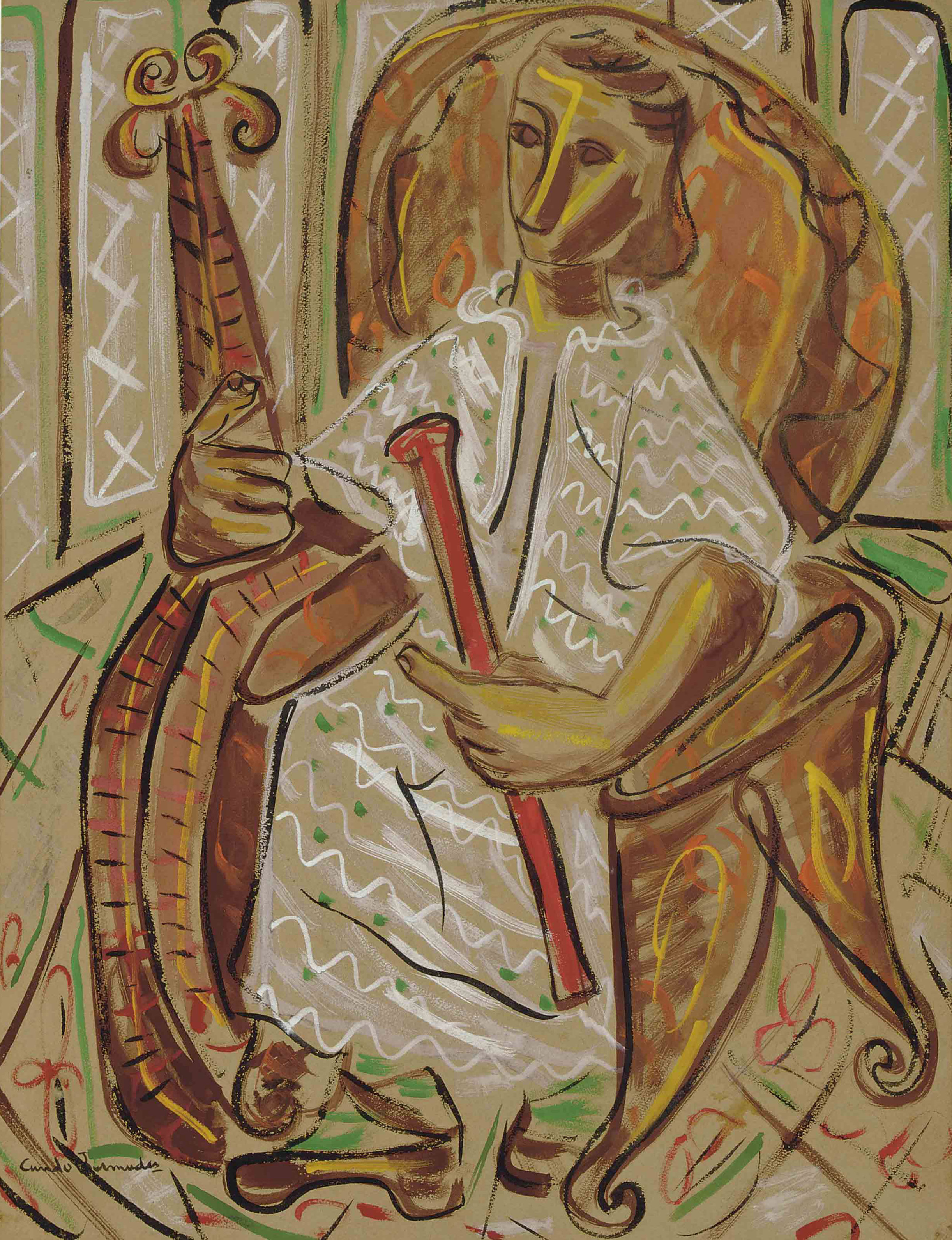 Cundo Bermúdez — Женщина с альтом