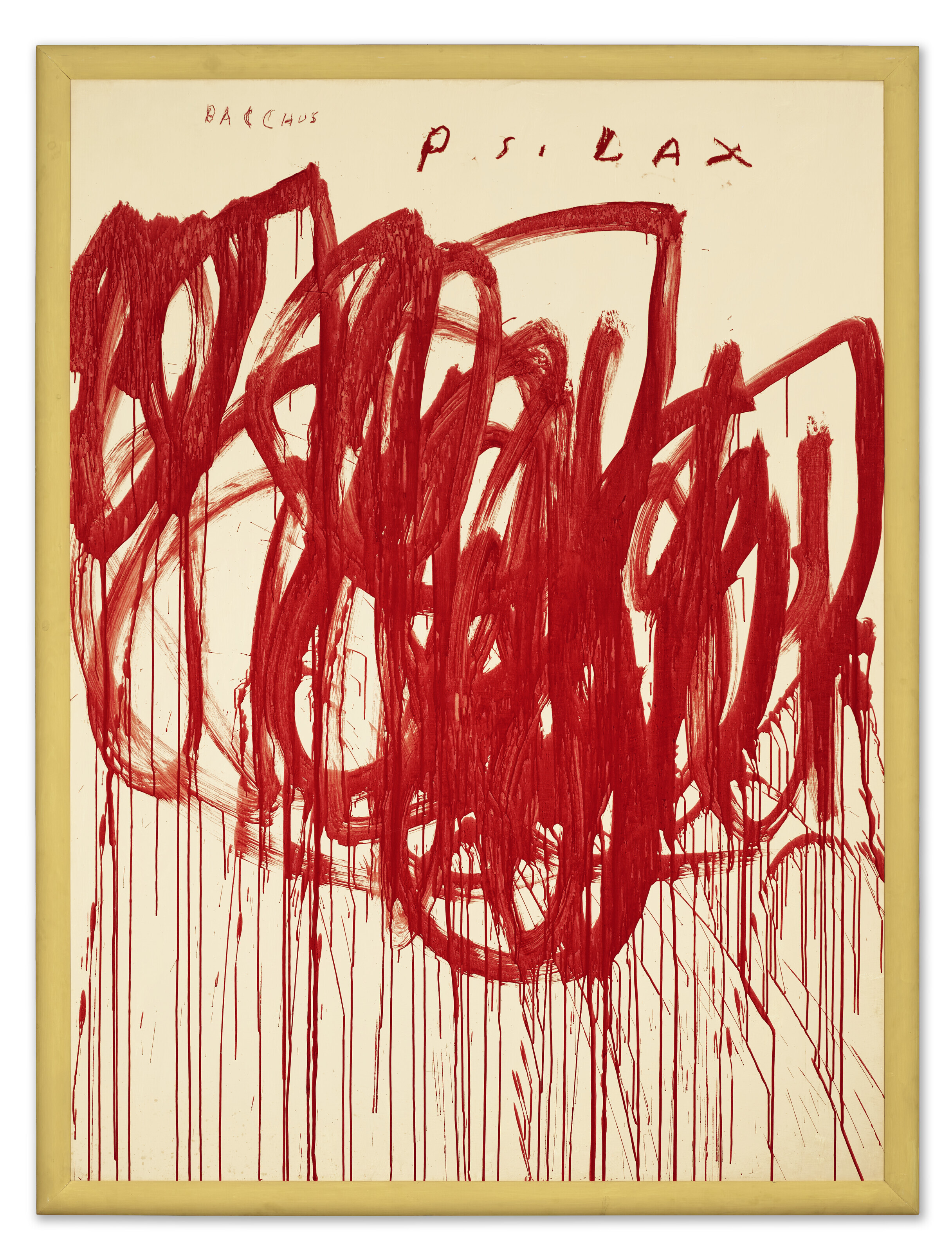 Cy Twombly — Без названия (Бахус, 1-я версия II), изображение 1