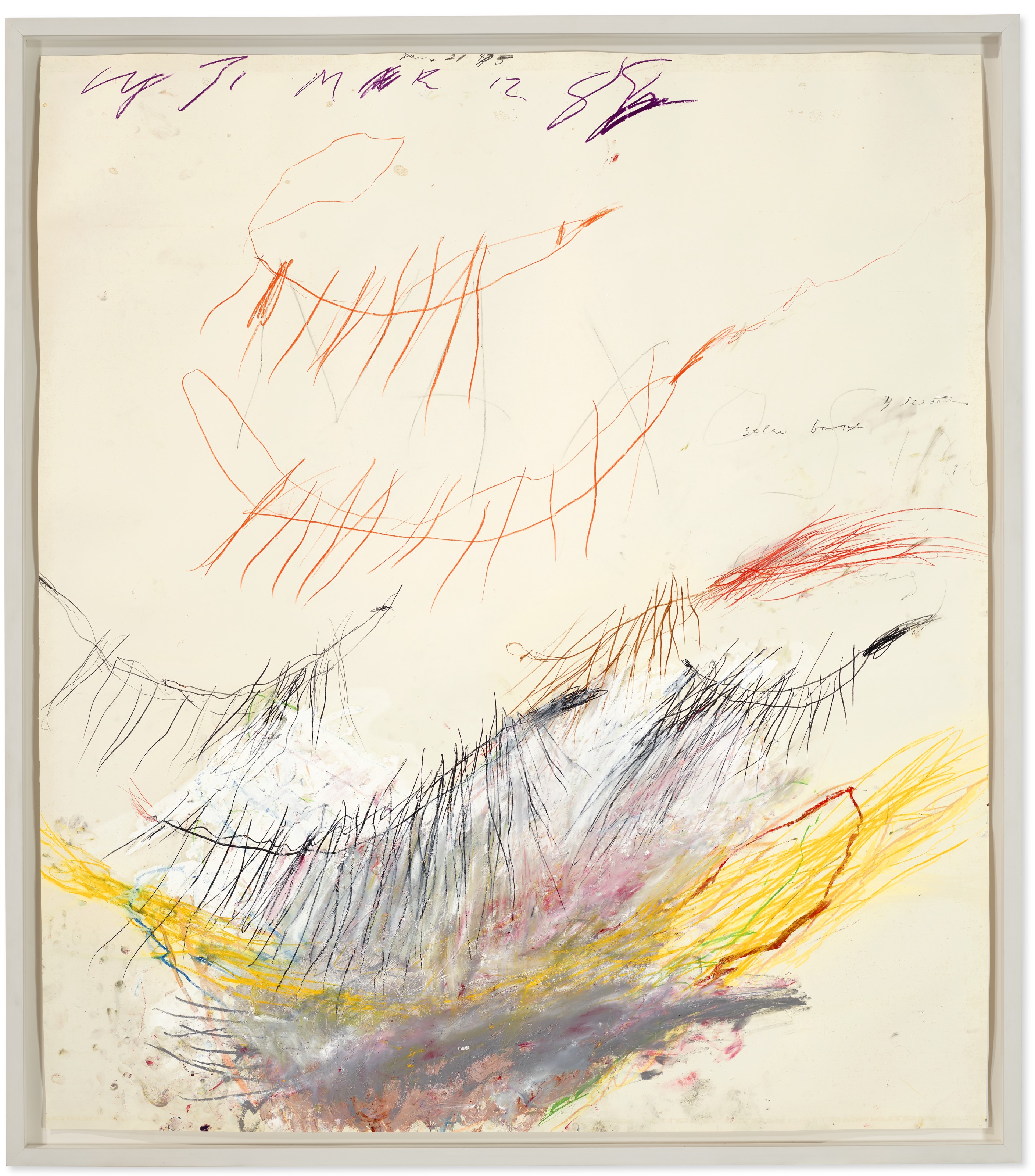 Cy Twombly — Солнечная баржа Сесостриса, изображение 2