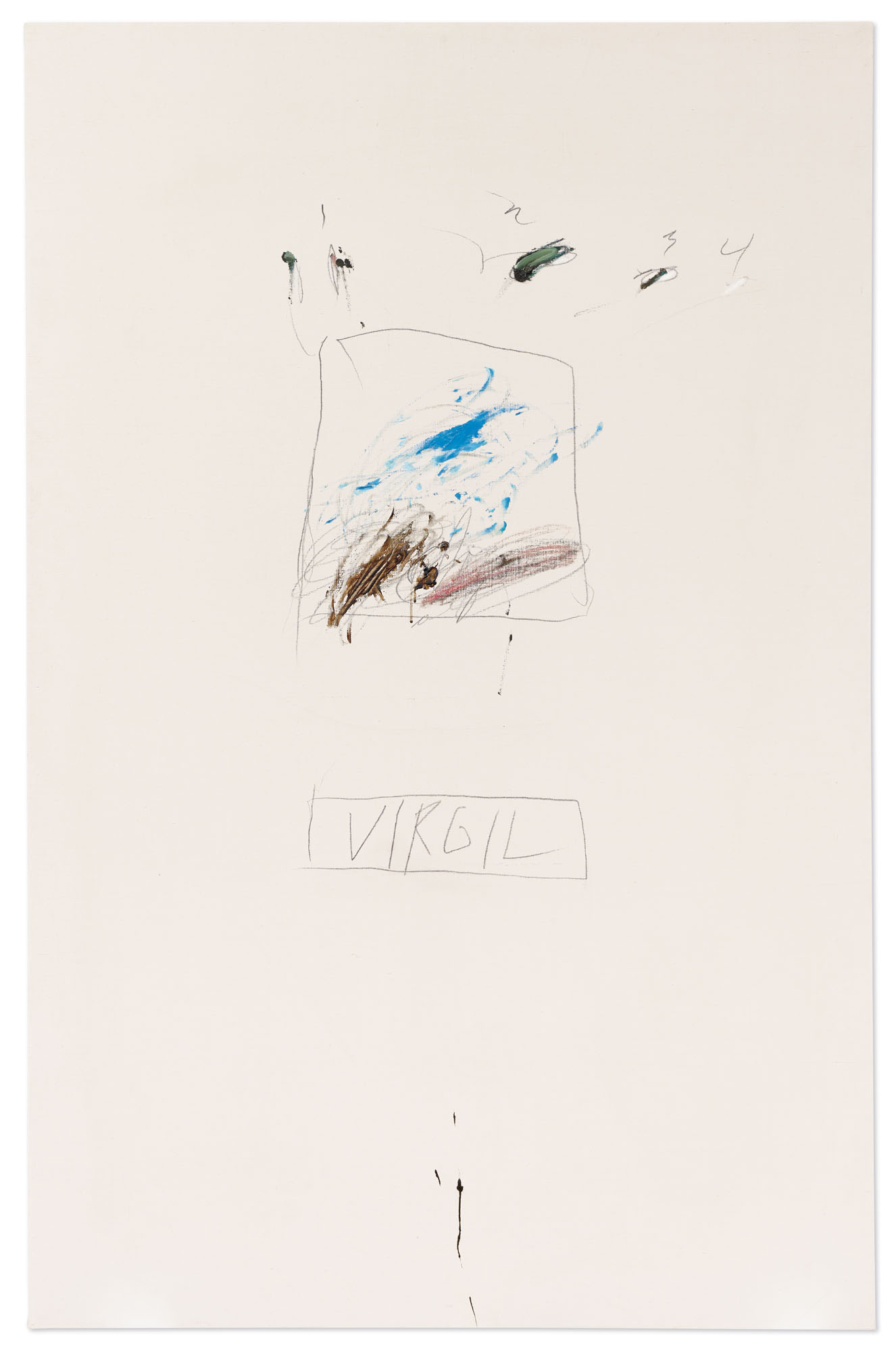 Cy Twombly — Вергилий, изображение 4