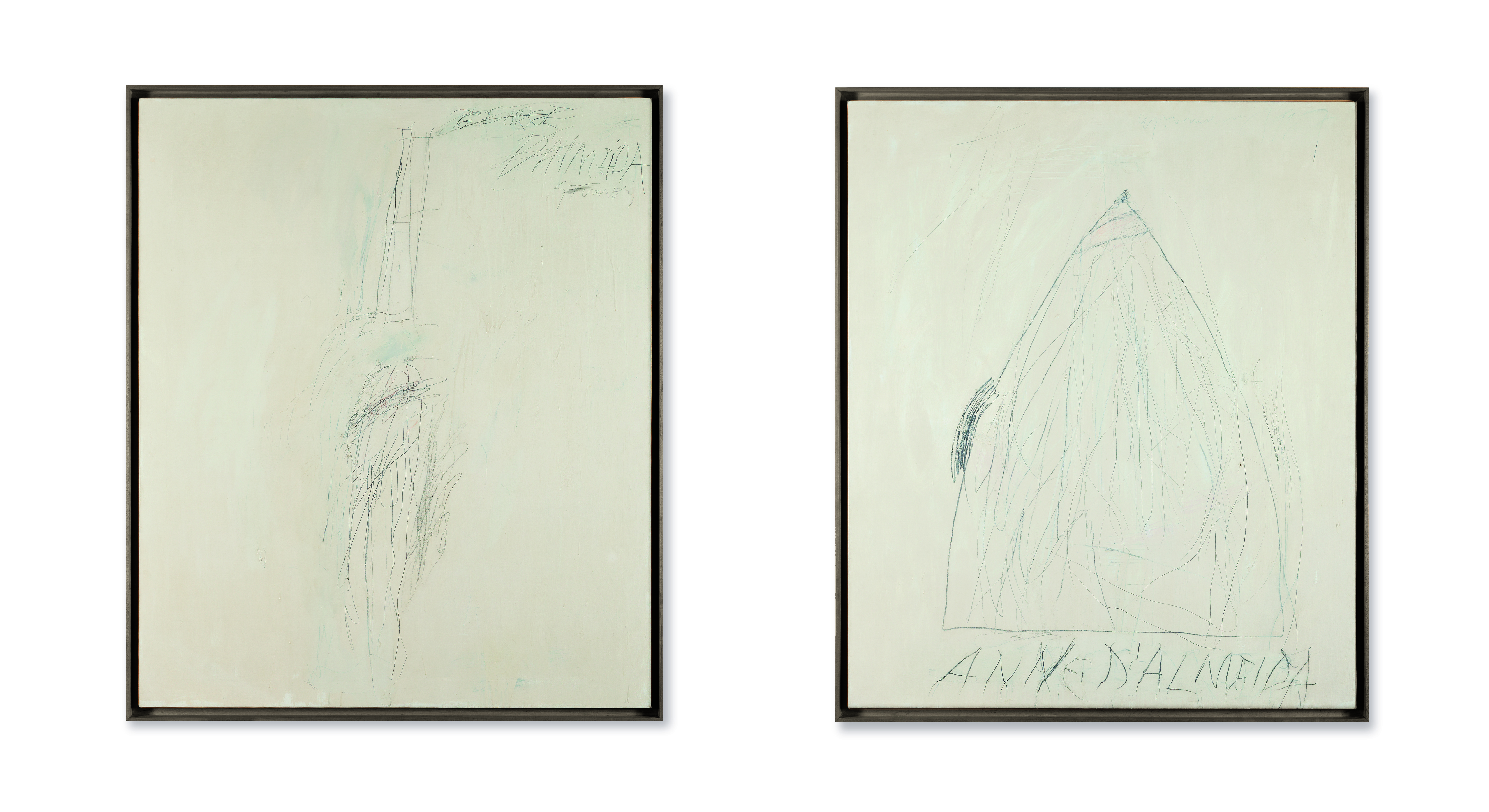 Cy Twombly — Портрет Анны Д'Алмейды, изображение 2