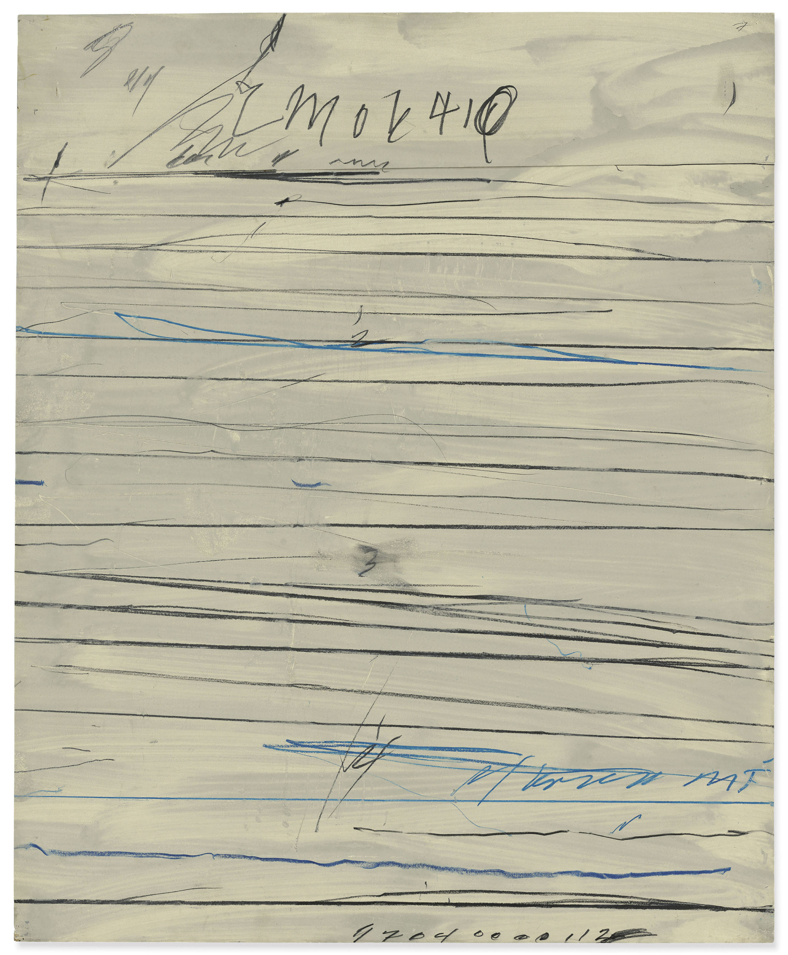 Cy Twombly — Без названия (последствия)