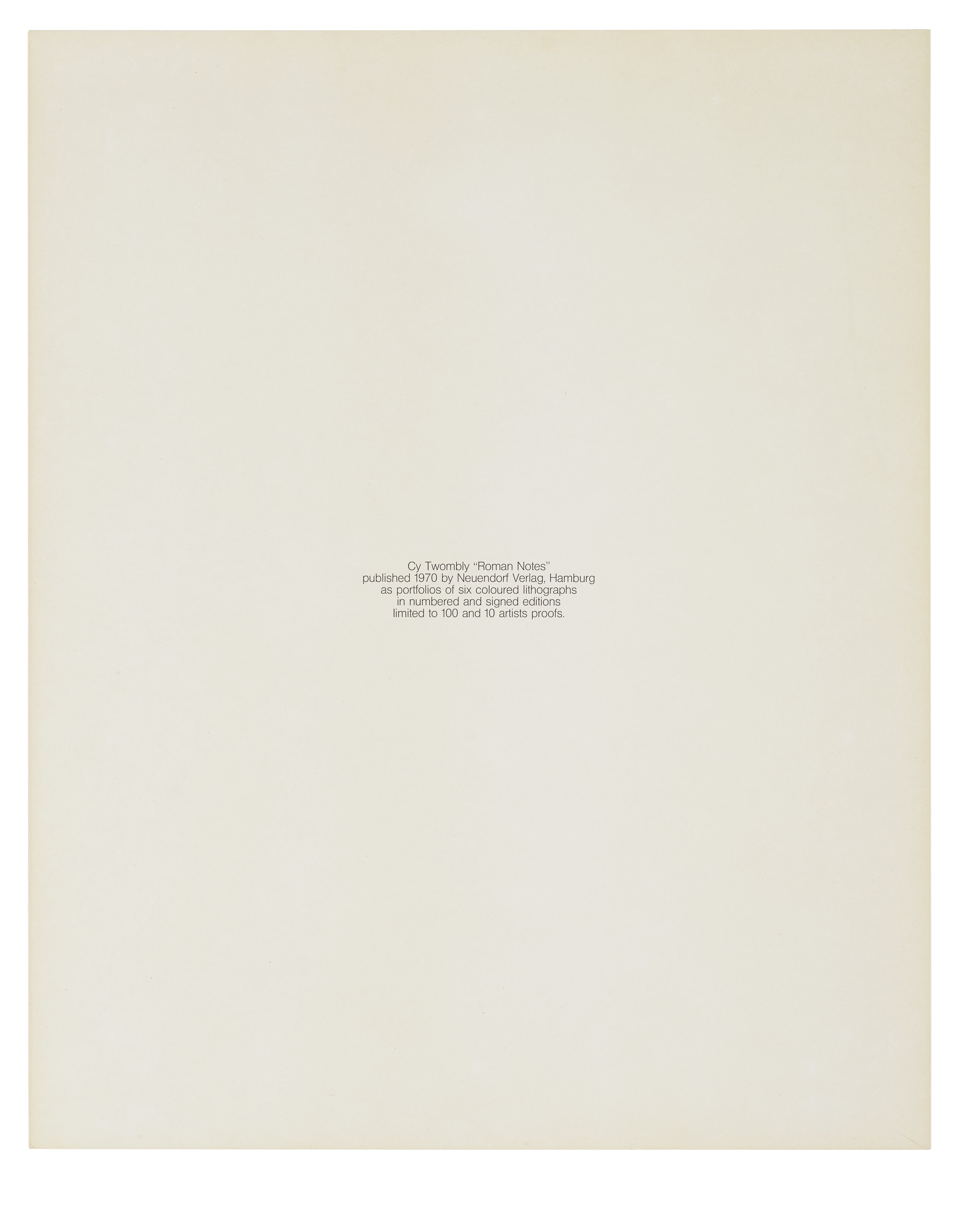 Cy Twombly — Римские заметки, изображение 8