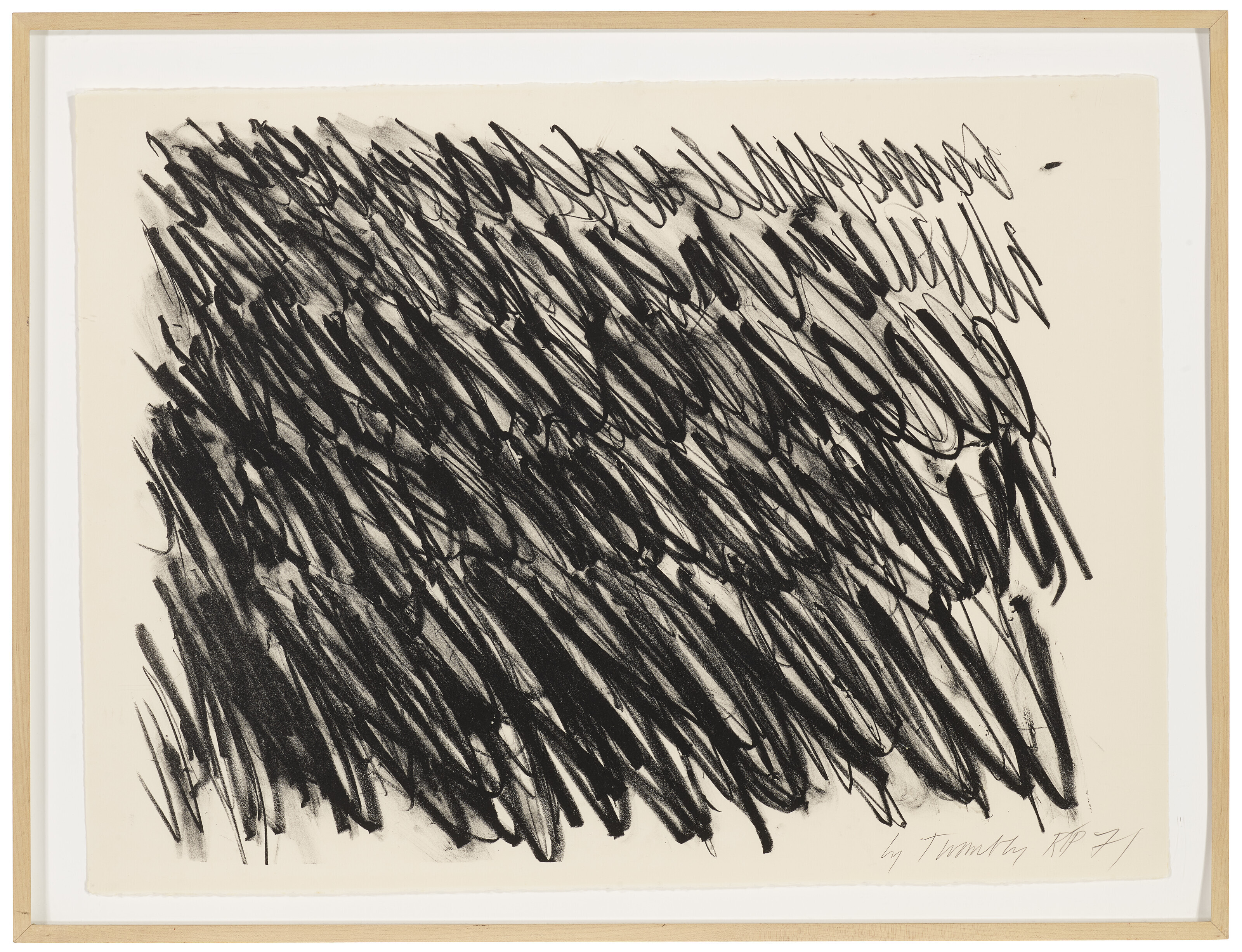 Cy Twombly — Без названия : один отпечаток, изображение 2