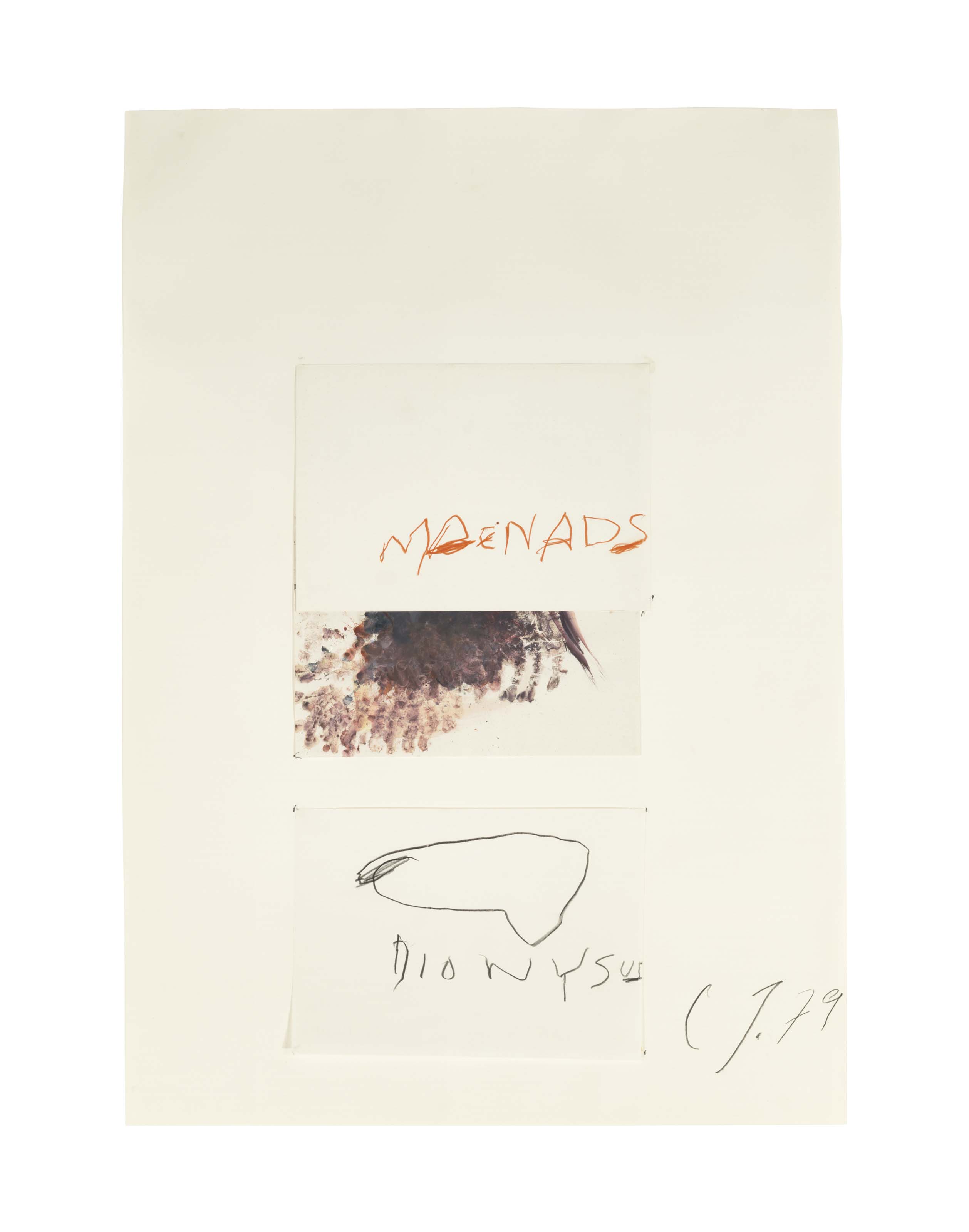 Cy Twombly — Дионис