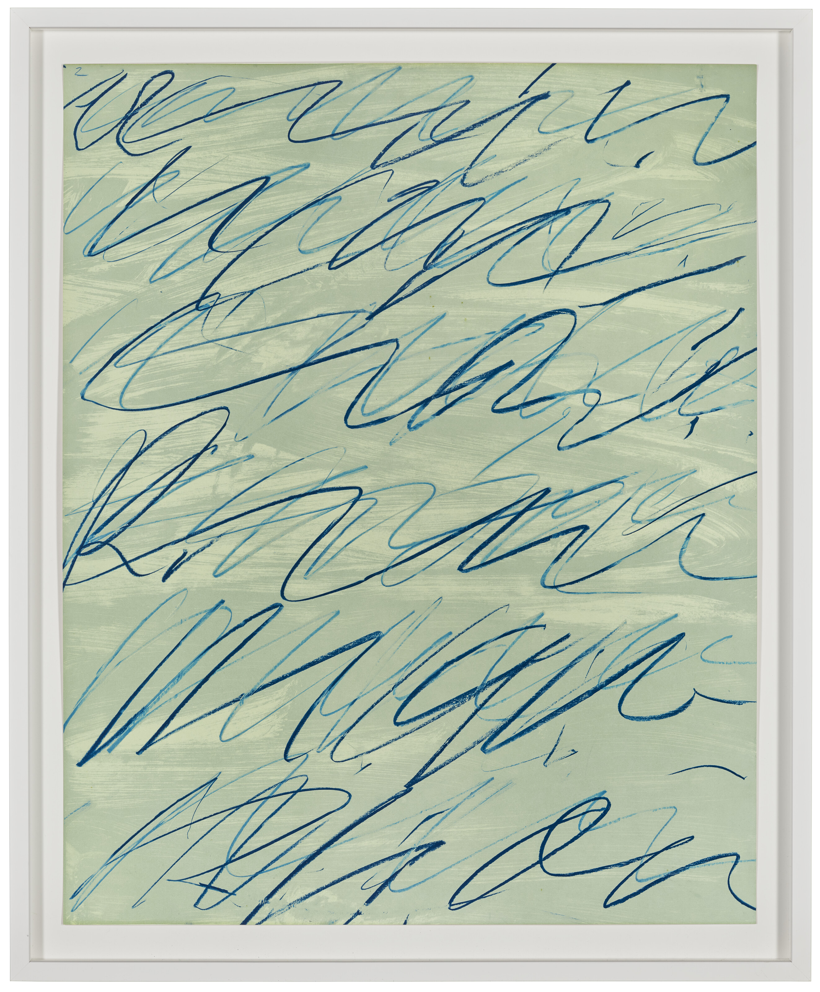 Cy Twombly — Римские заметки II, из римских заметок, изображение 2