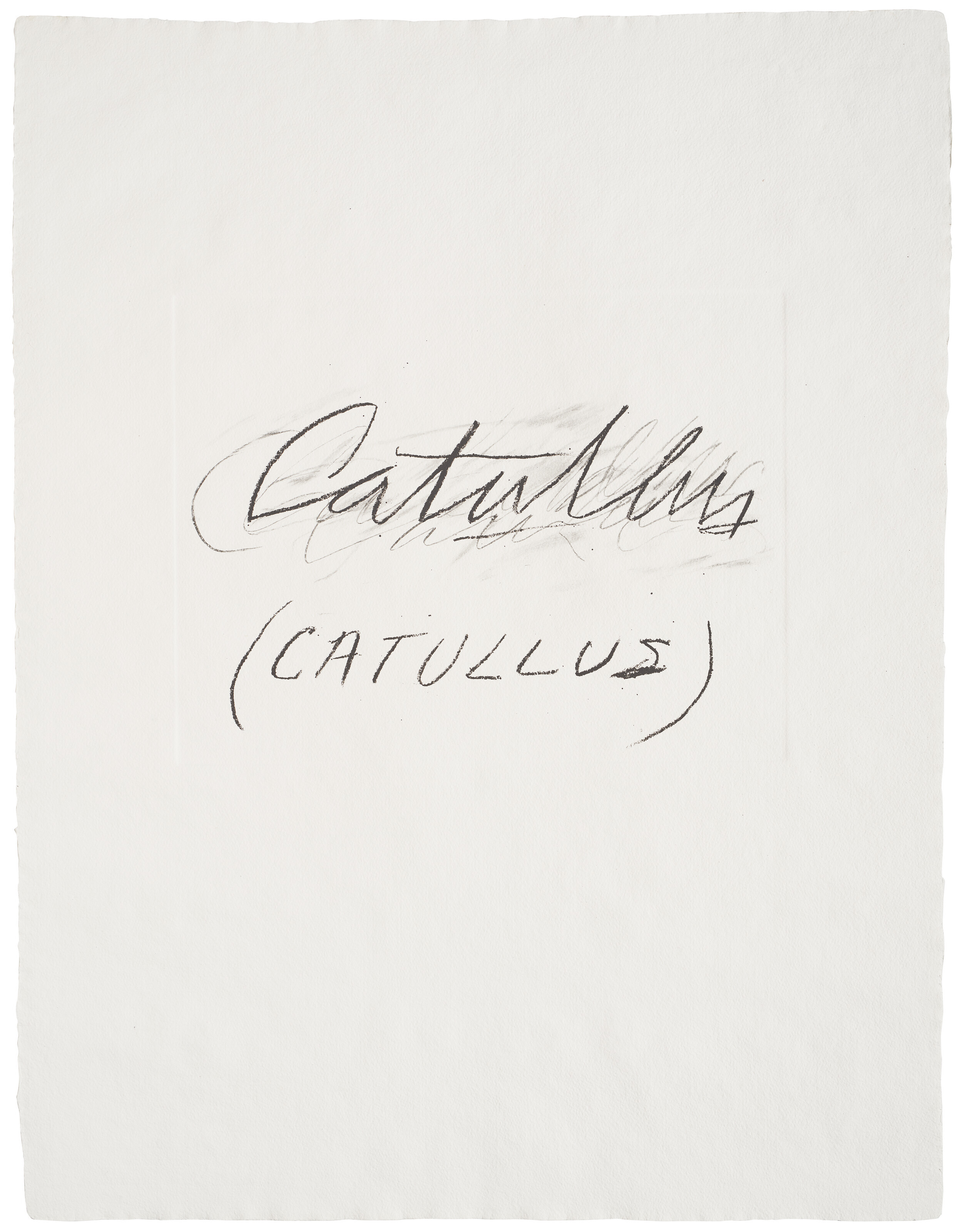 Cy Twombly — Шесть латиноамериканских писателей и поэтов, изображение 6