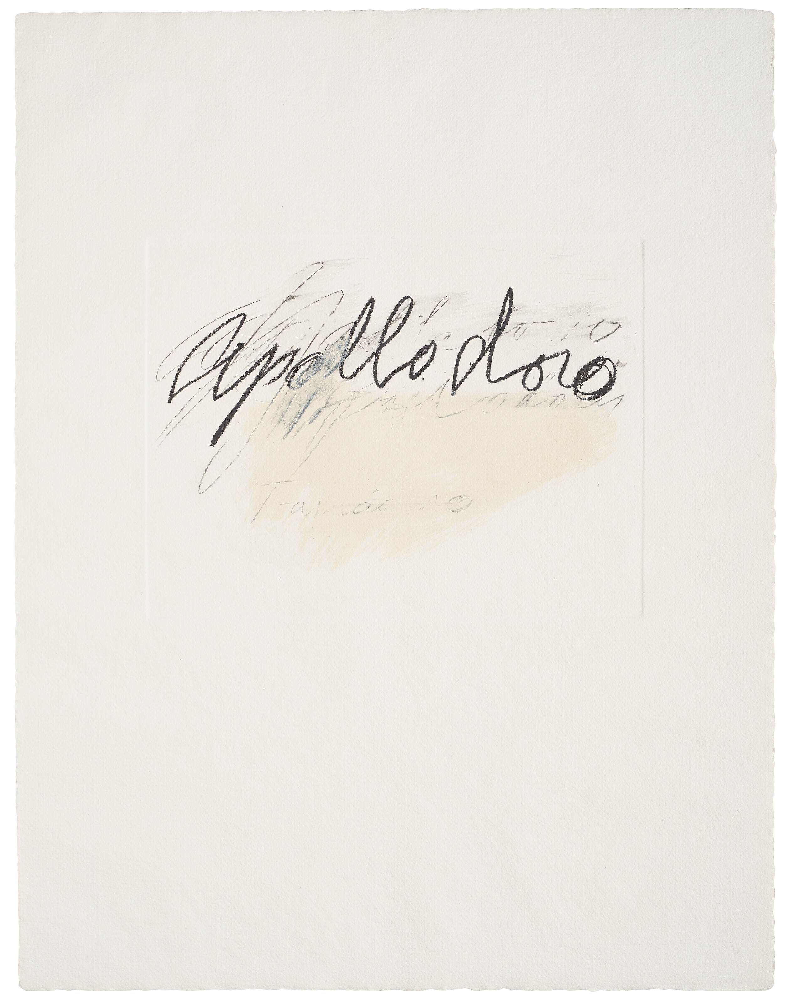 Cy Twombly — Шесть латиноамериканских писателей и поэтов, изображение 7
