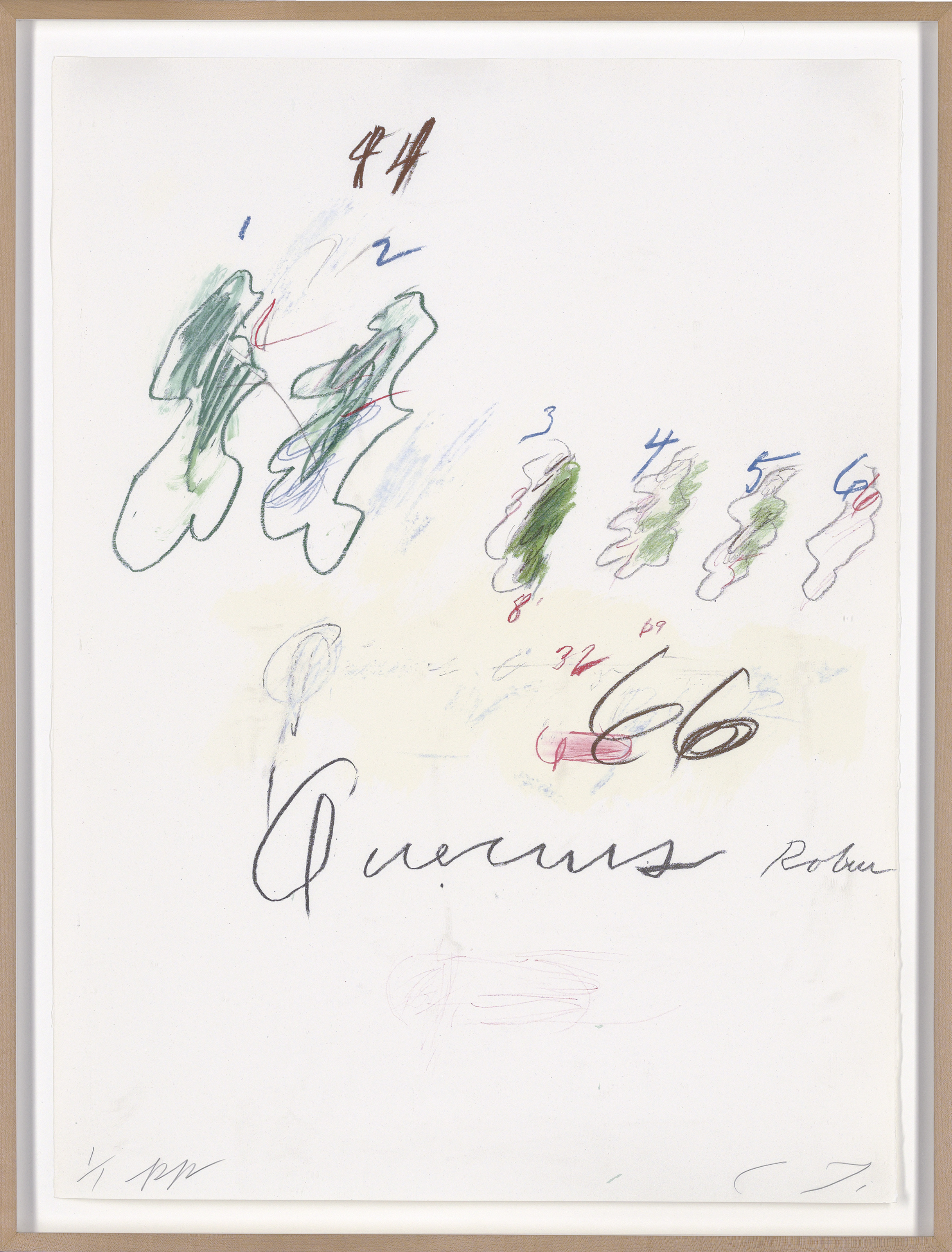 Cy Twombly — Естественная история, часть II: Некоторые деревья Италии, изображение 4