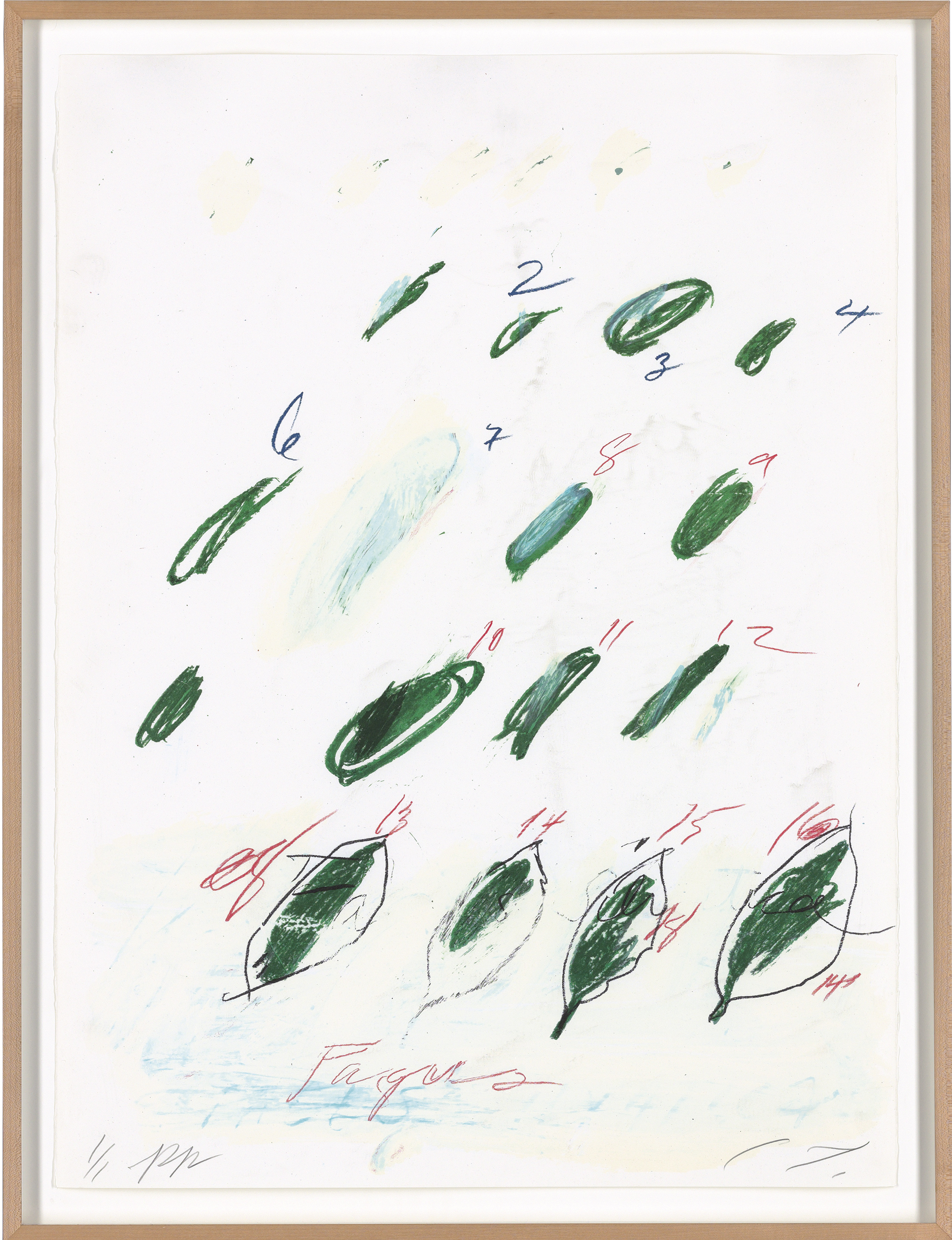 Cy Twombly — Естественная история, часть II: Некоторые деревья Италии, изображение 6