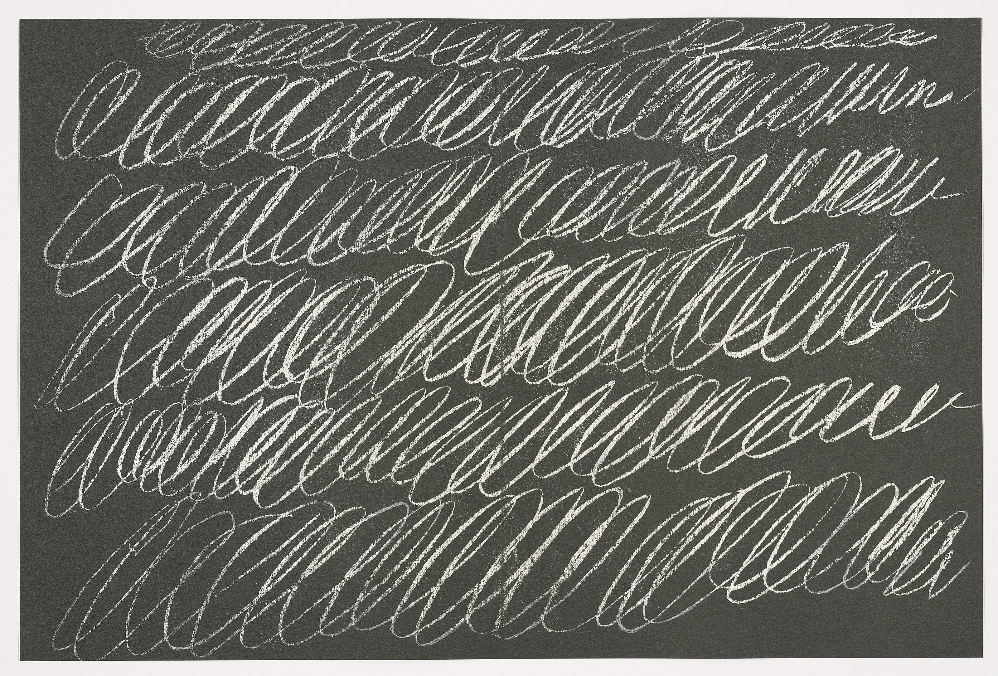 Cy Twombly — 8 Оди ди Орацио (Вторая серия), изображение 6