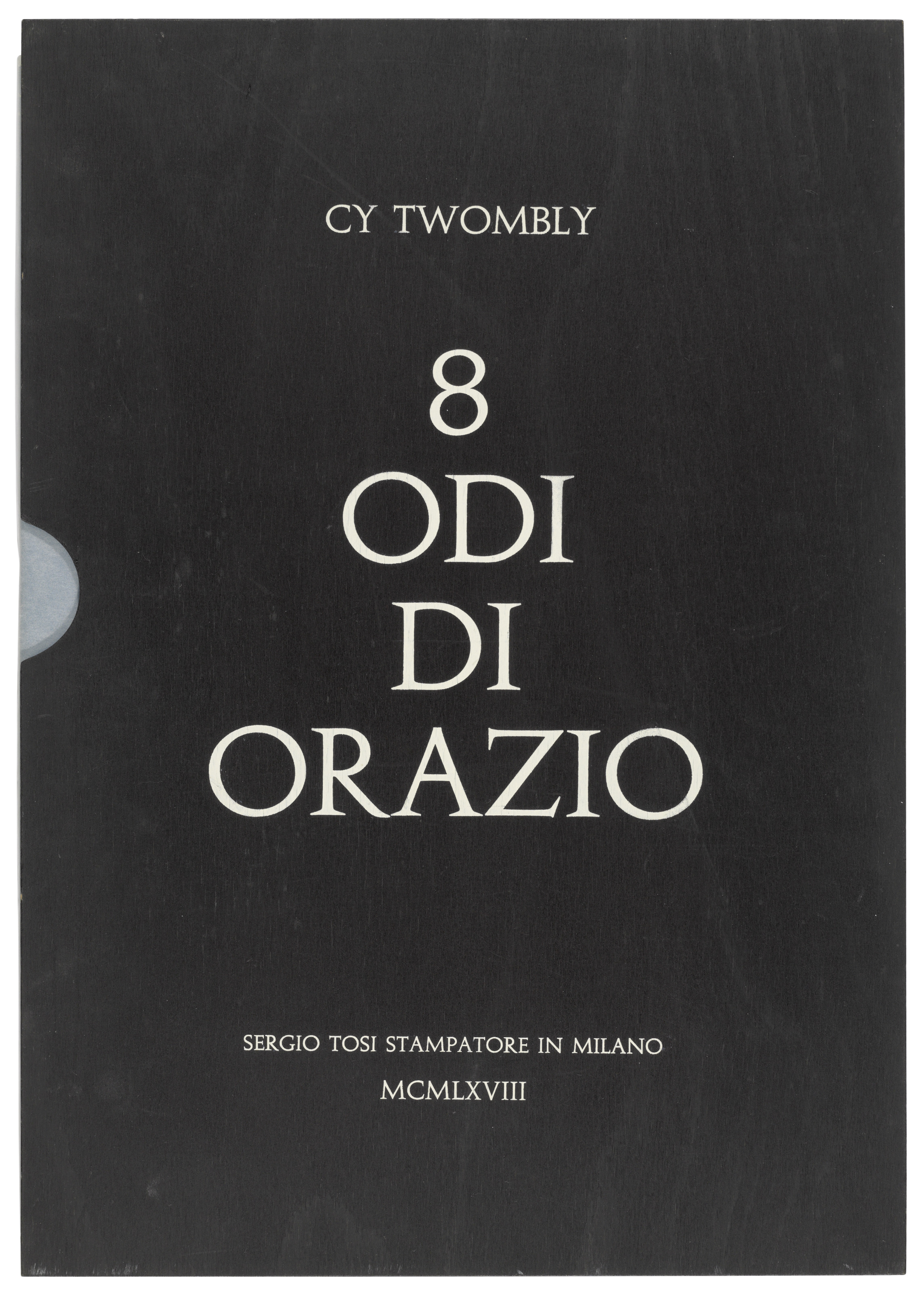 Cy Twombly — 8 Оди ди Орацио (Вторая серия), изображение 8
