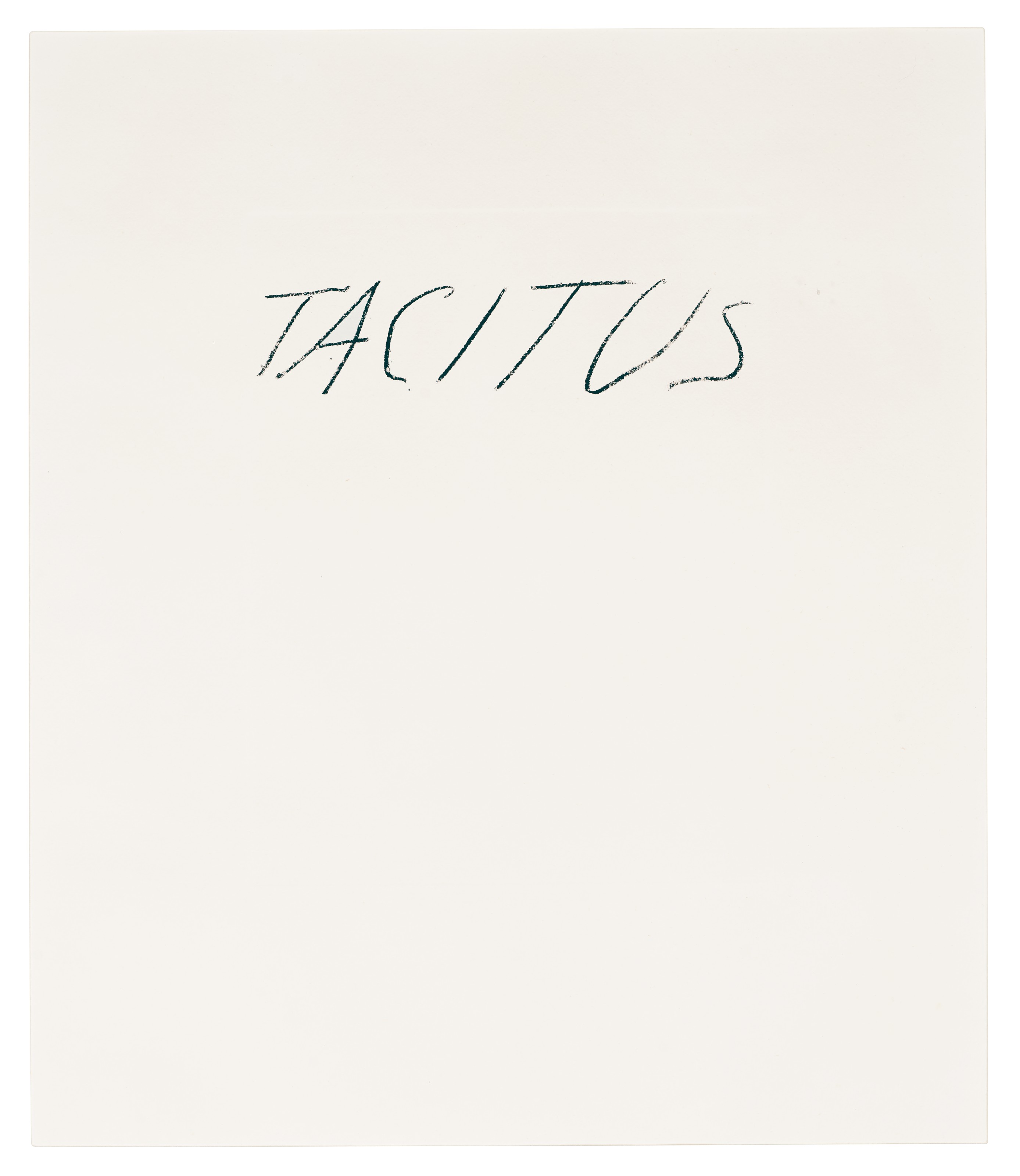 Cy Twombly — Шесть латиноамериканских писателей и поэтов : две гравюры, изображение 3