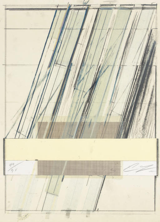 Cy Twombly — Без названия, из "Оммажа Пикассо" (Бастиан, 41 год)