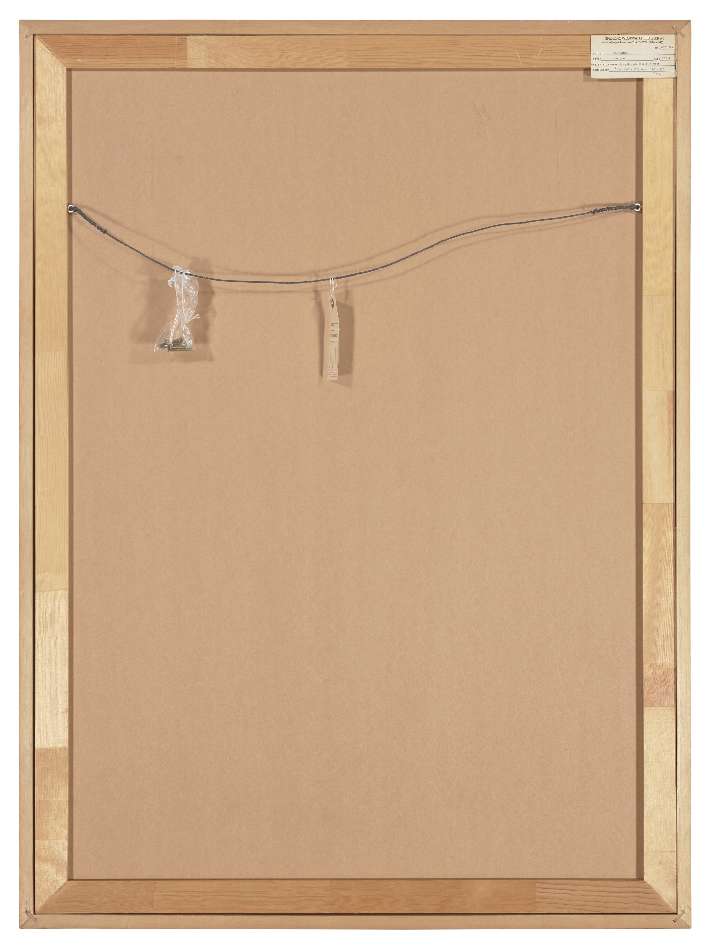 Cy Twombly — Без названия, изображение 3