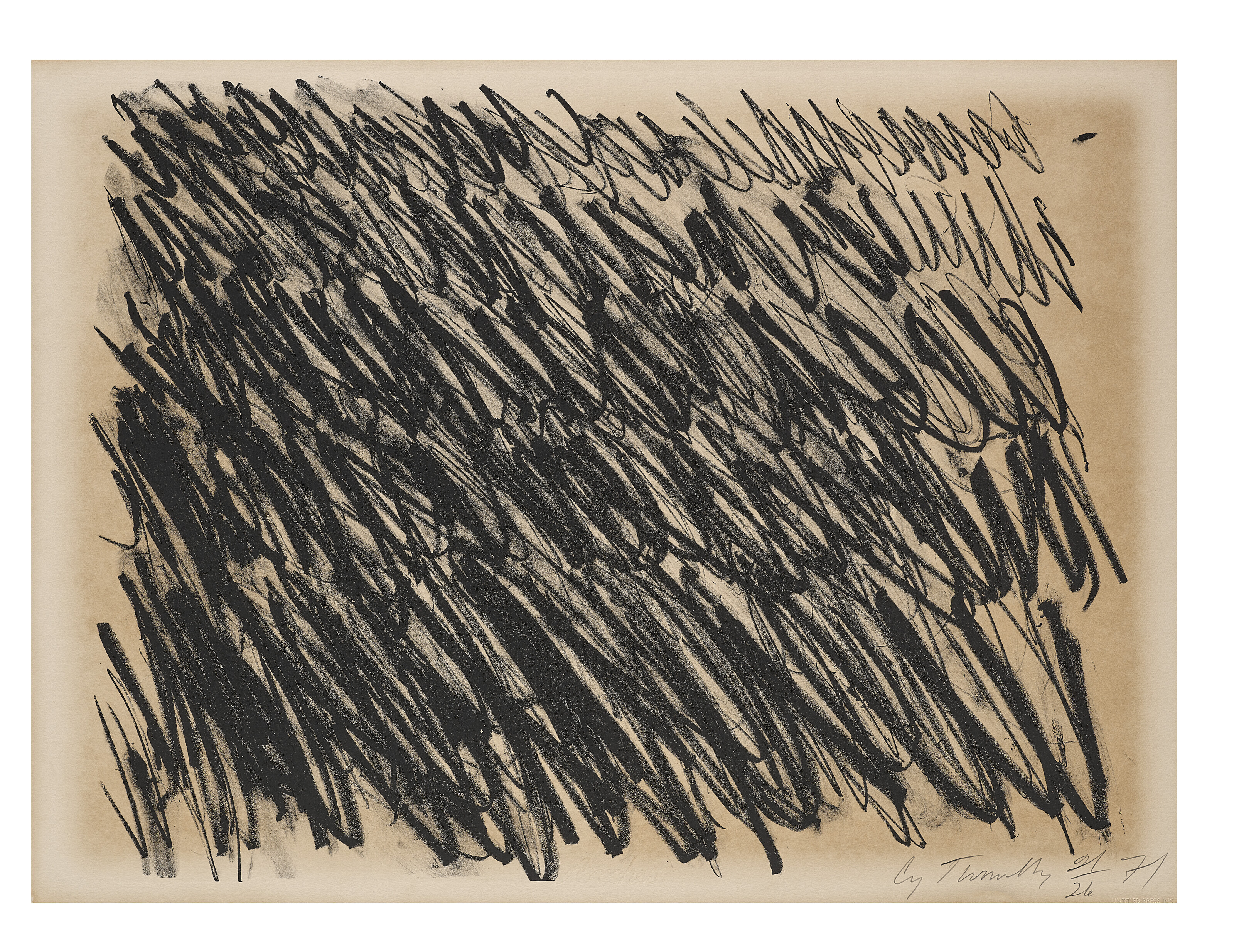 Cy Twombly — Без титра