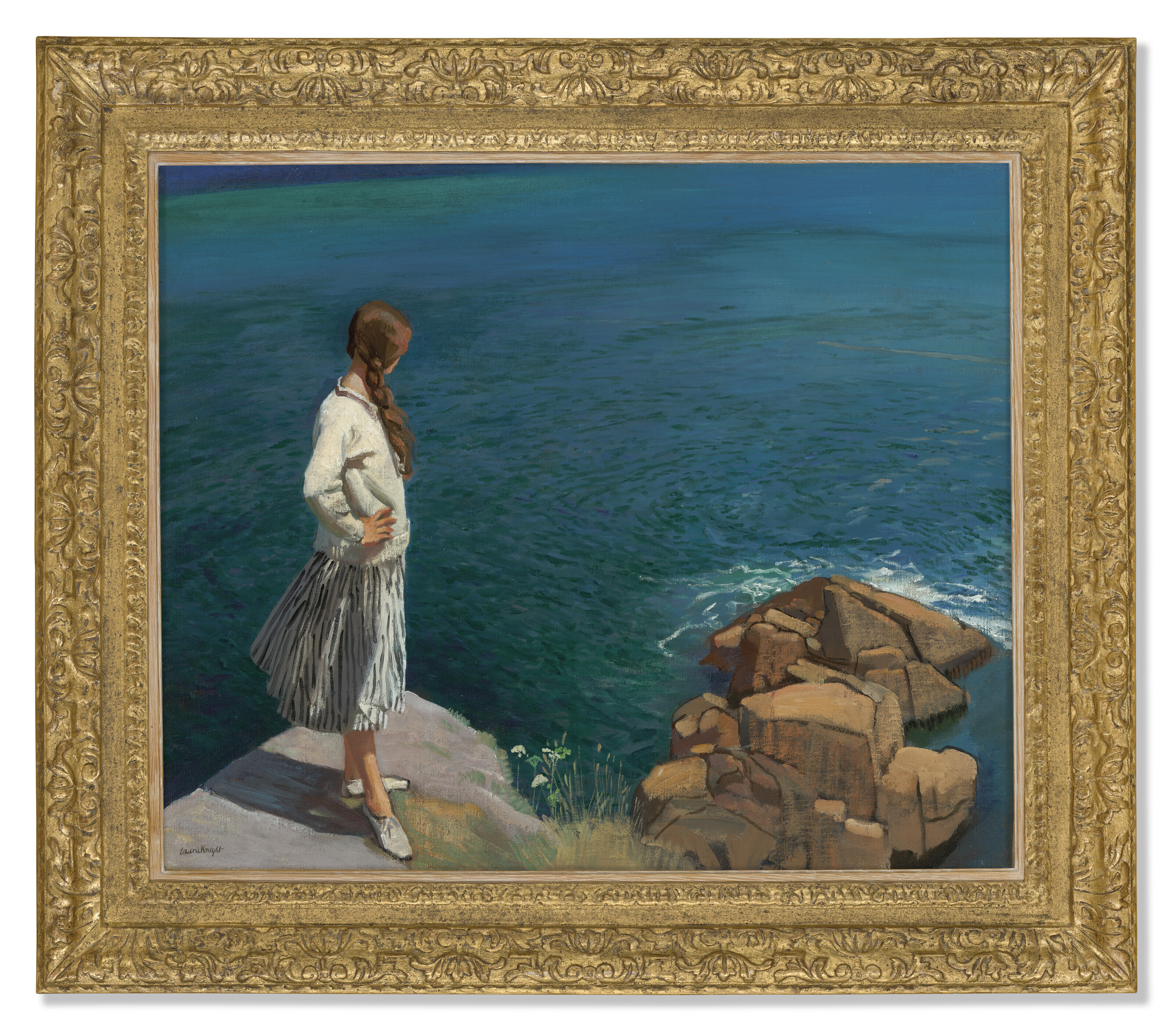 Dame Laura Knight — На краю обрыва, изображение 2
