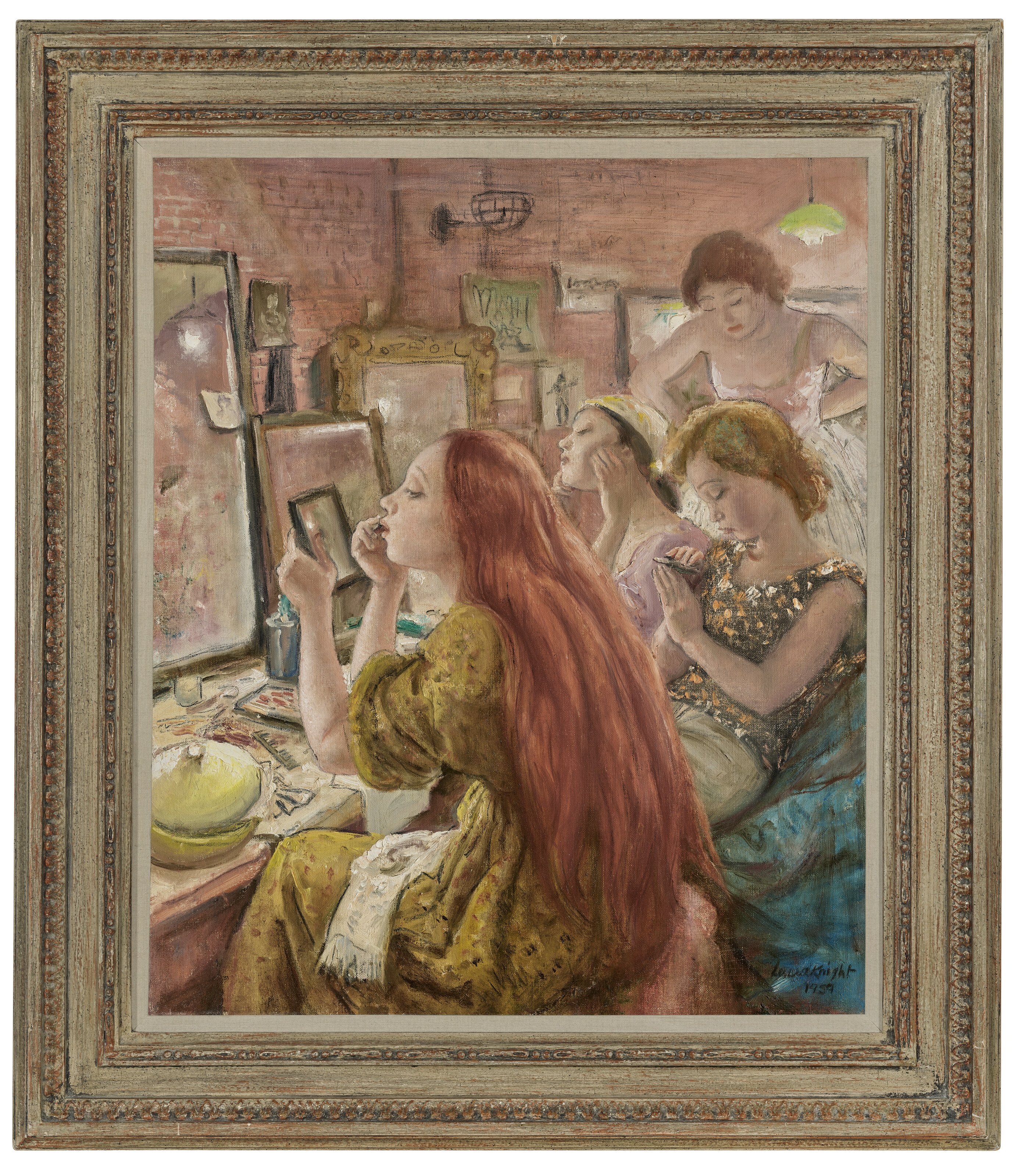 Dame Laura Knight — Гримерная (Гримерная комната), изображение 2