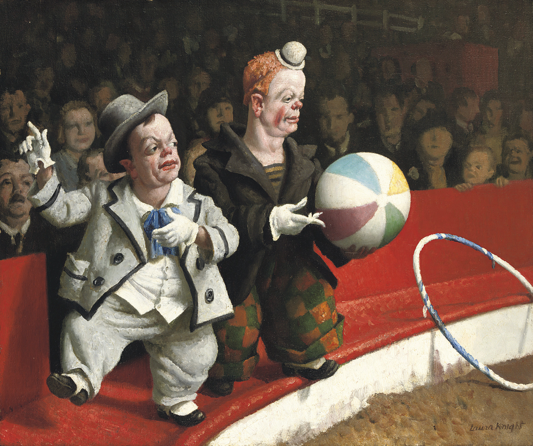 Dame Laura Knight — Смейся, Клоун, Смейся