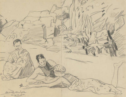 Dame Laura Knight — Представители богемы