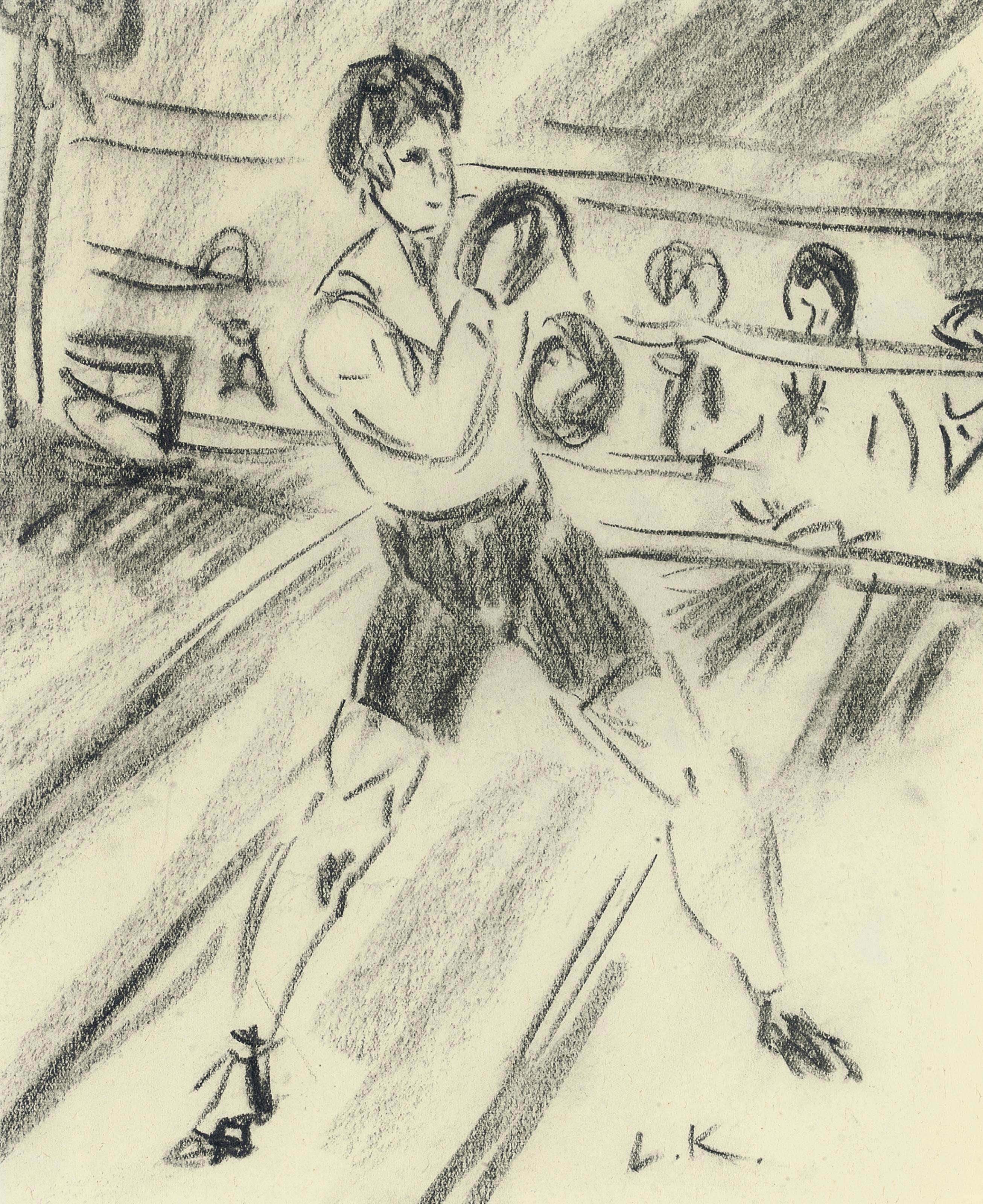 Dame Laura Knight — Боксер
