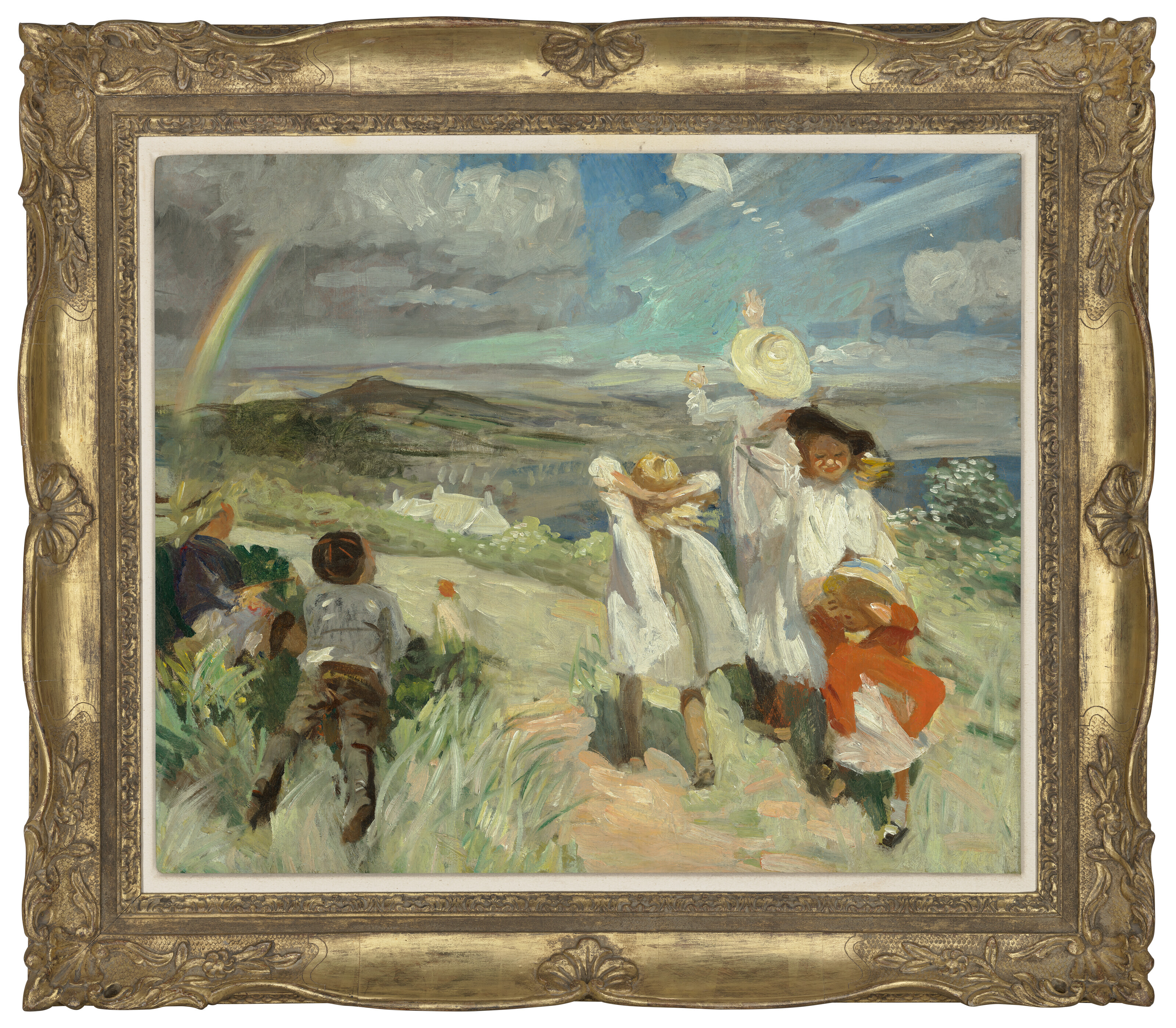Dame Laura Knight — Этюд для "Запуска воздушного змея", изображение 2