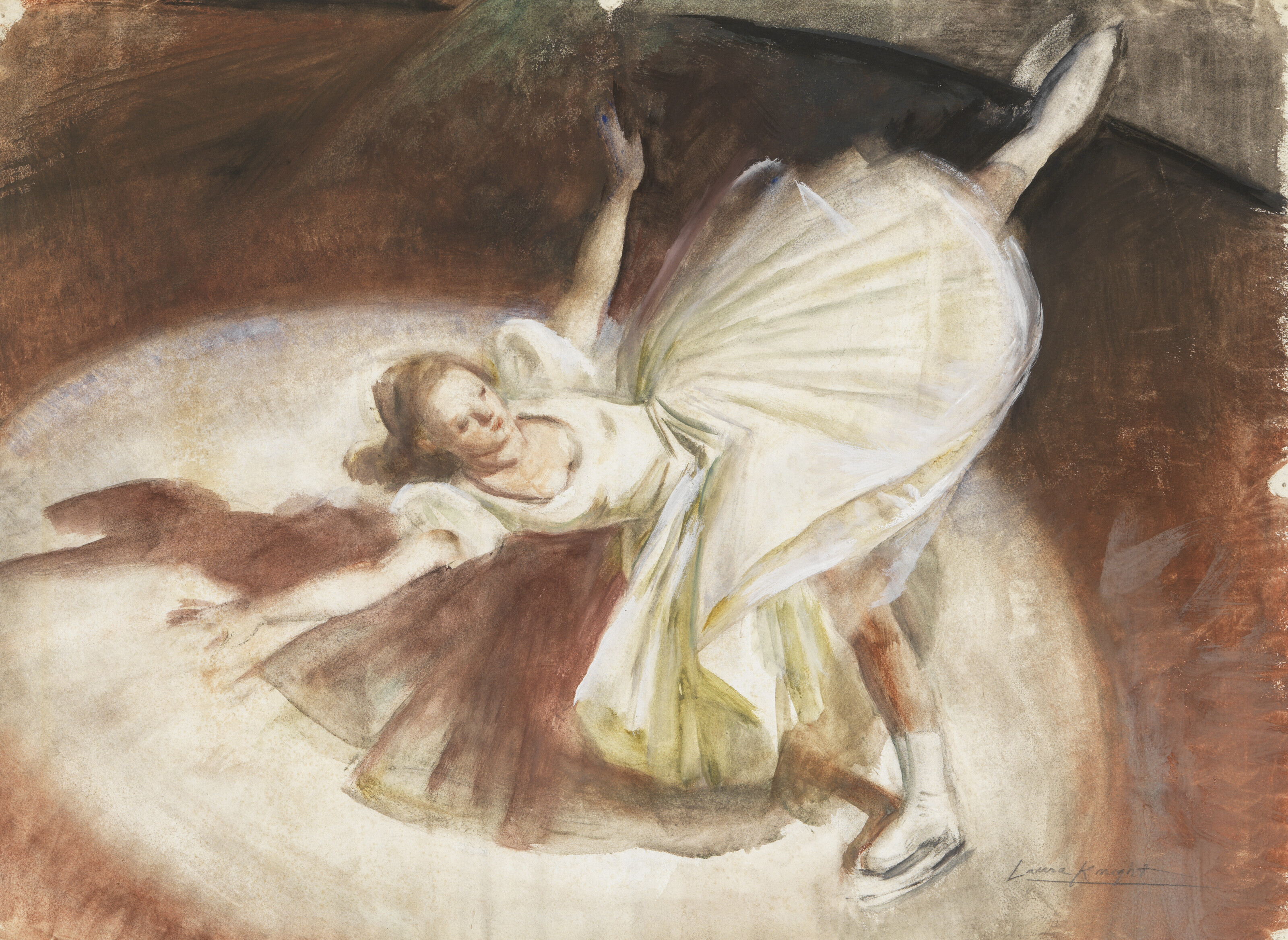 Dame Laura Knight — Фигуристка Соня Хени