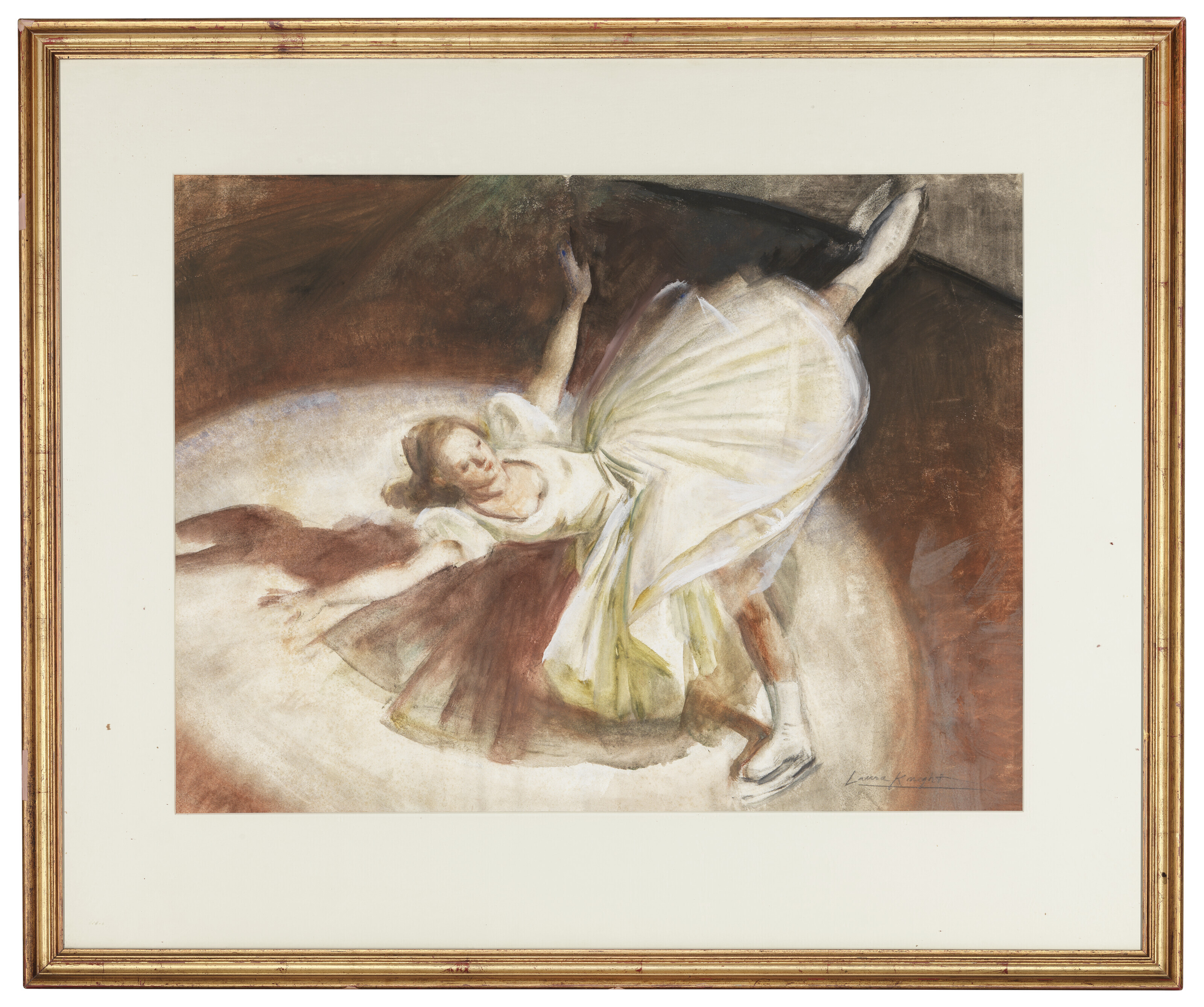 Dame Laura Knight — Фигуристка Соня Хени, изображение 2